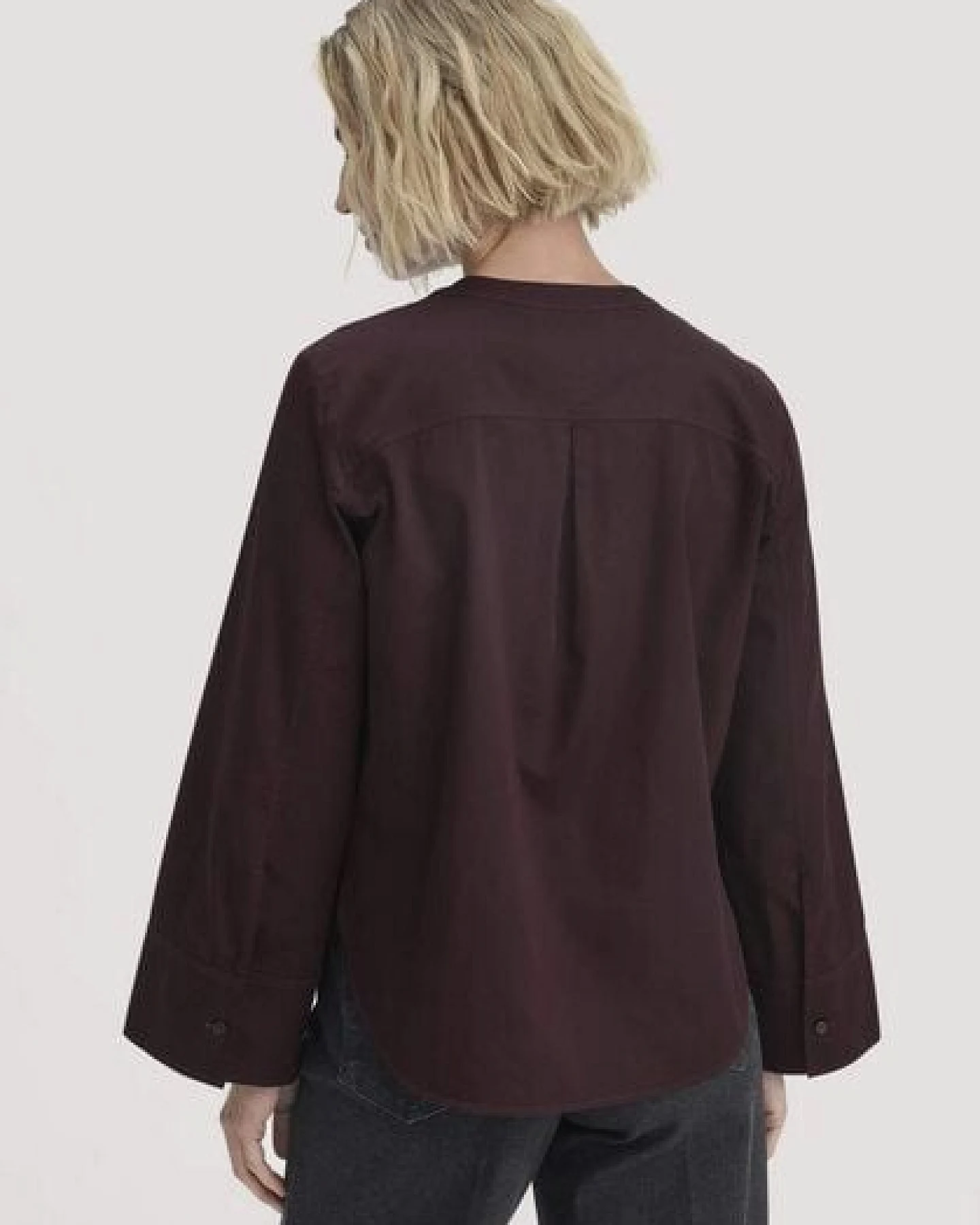 hessnatur Bluse Relaxed aus reiner Bio-Baumwolle – Ansicht 2