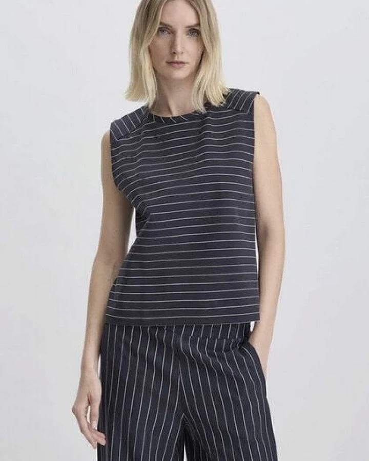 hessnatur Streifen Jersey Top Relaxed aus weicher Bio-Baumwolle