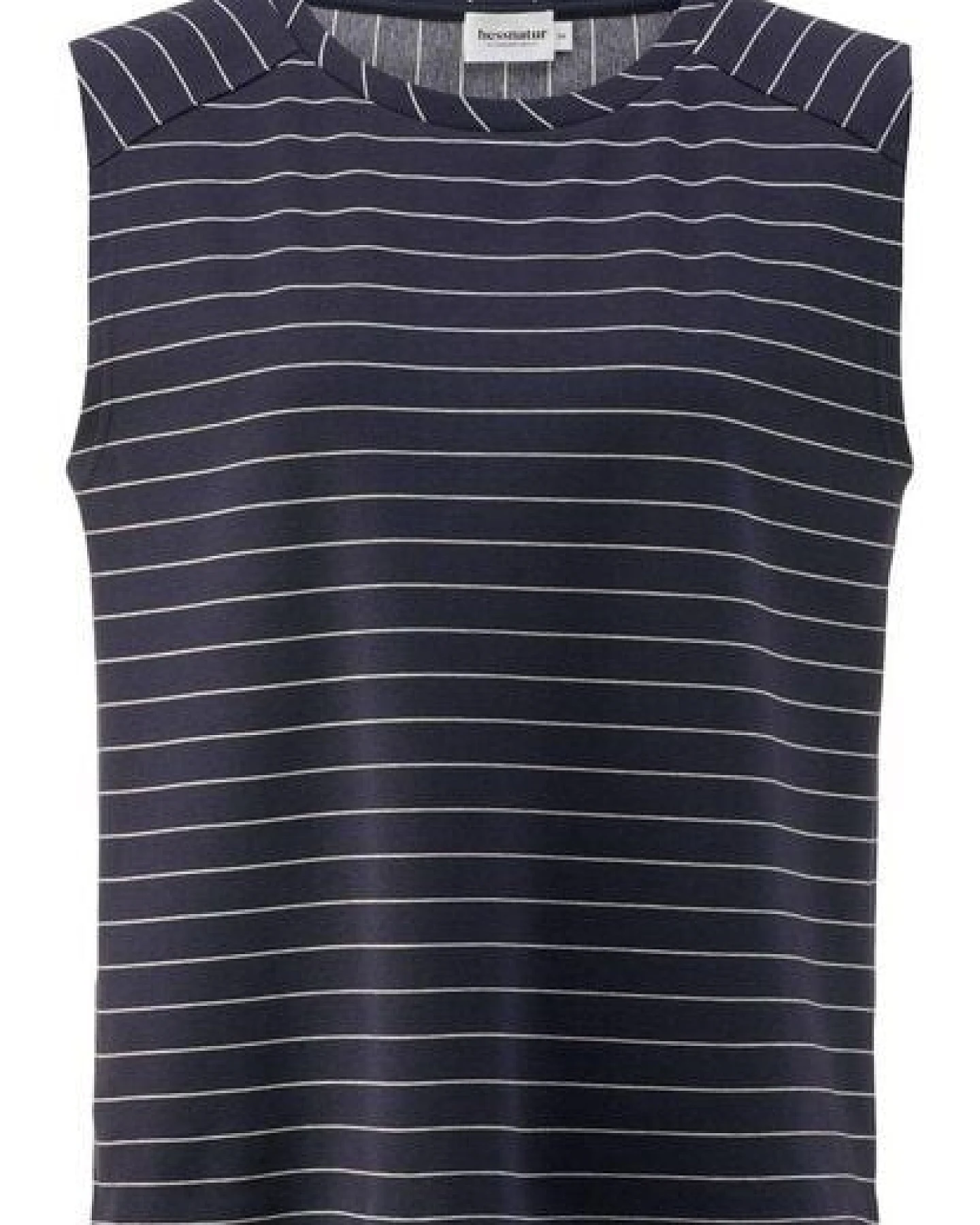 hessnatur Streifen Jersey Top Relaxed aus weicher Bio-Baumwolle – Ansicht 3