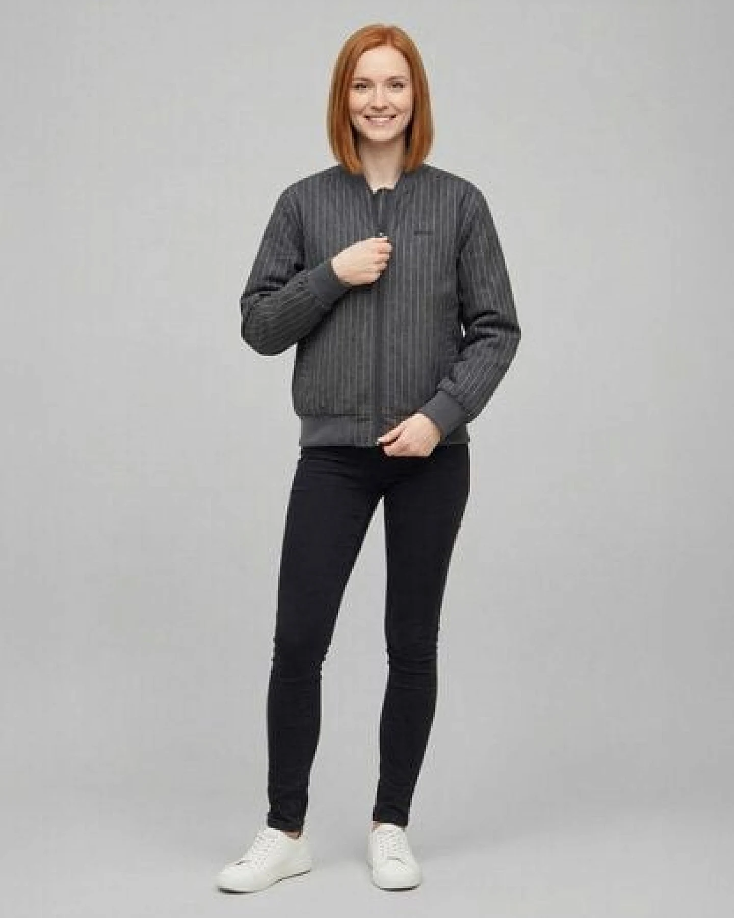 derbe Übergangsjacke „Blousby Pinstripe“ – Ansicht 4