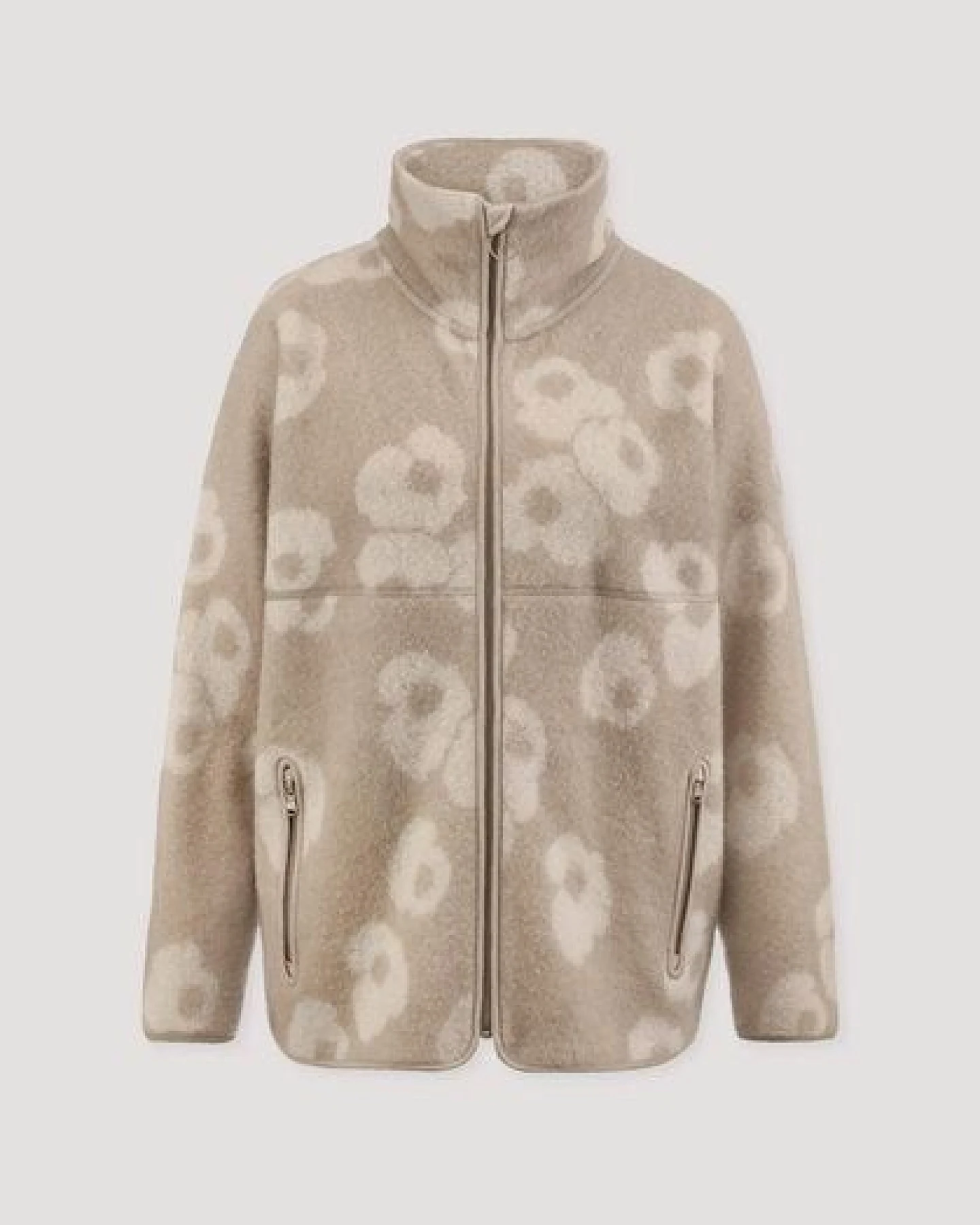 hessnatur Wollfleece Jacke Oversize aus reiner Schurwolle – Ansicht 4