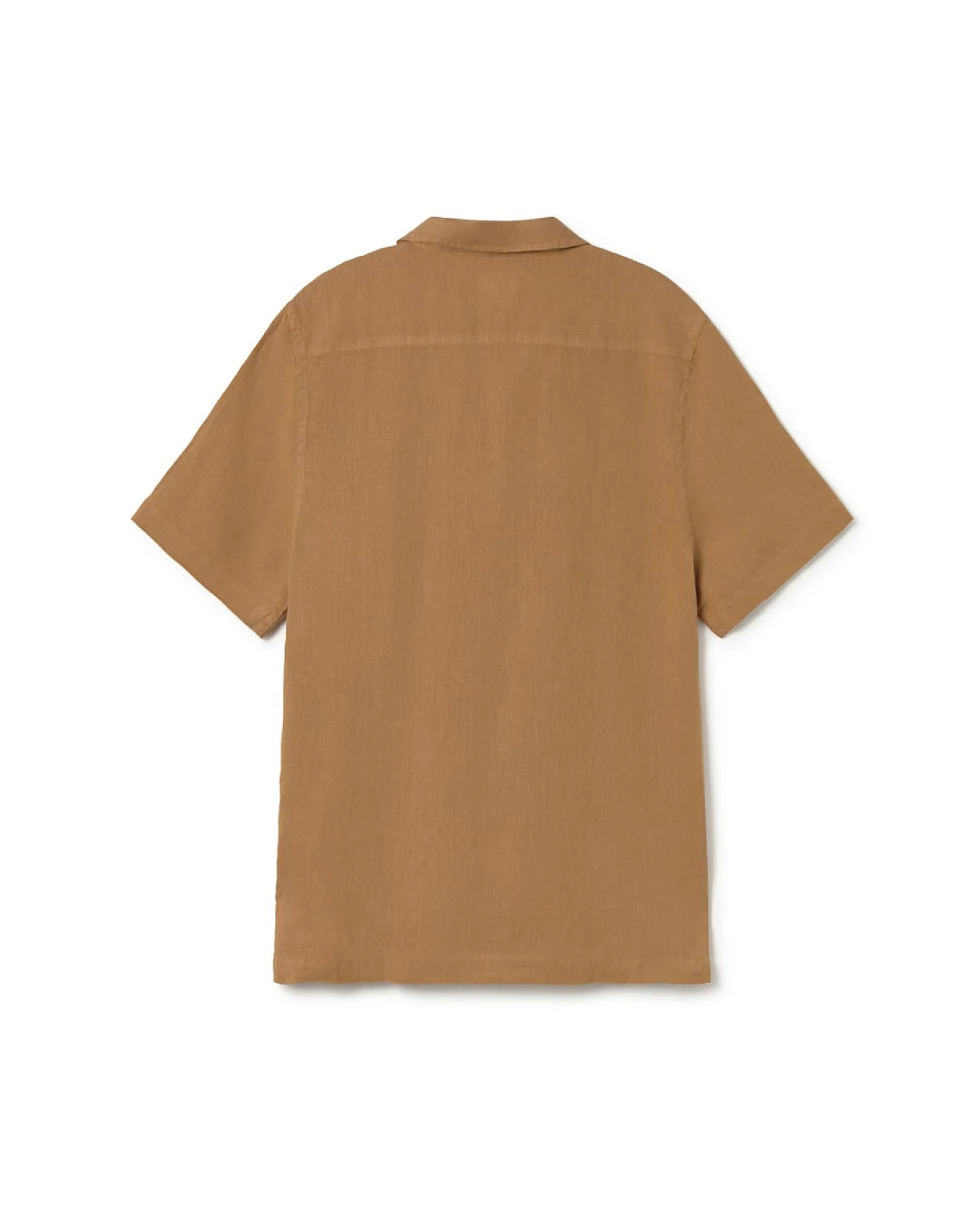 TWOTHIRDS Herren vegan Hemd Olorua Adobe Braun – Ansicht 2