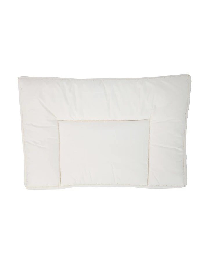 Natur Babykissen flach Maisvlies Maße 40 x 60 x 5 cm, 200 g, Perkal-Inlett