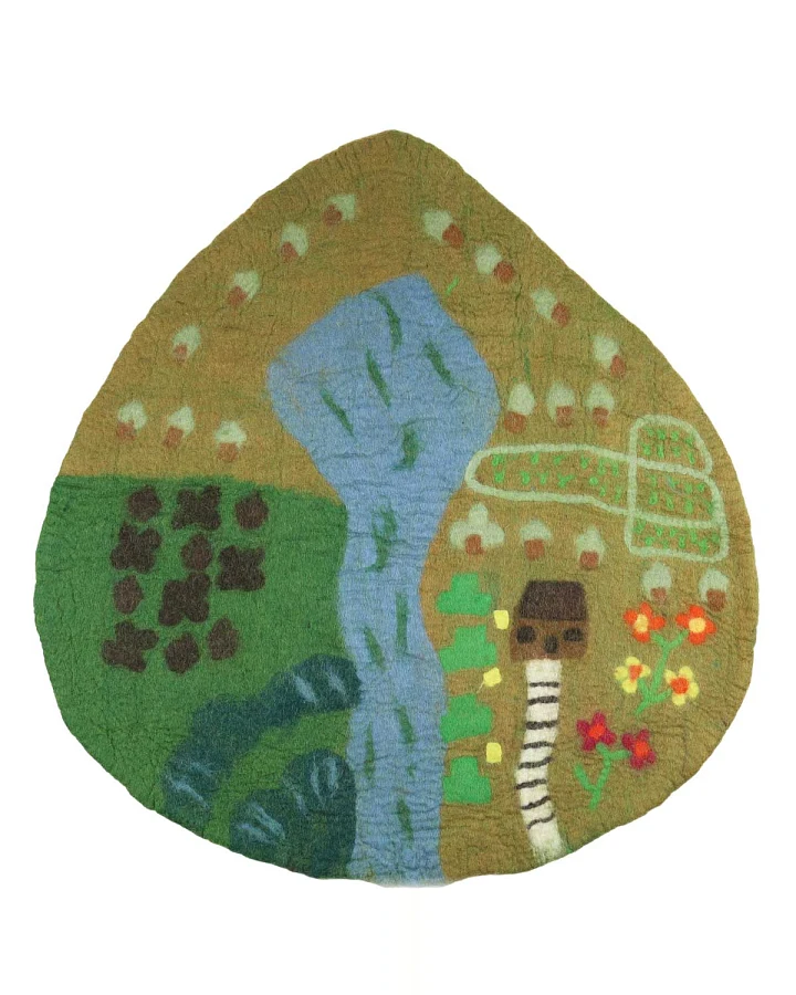 Papoose - Filz Spielmatte Bauernhof