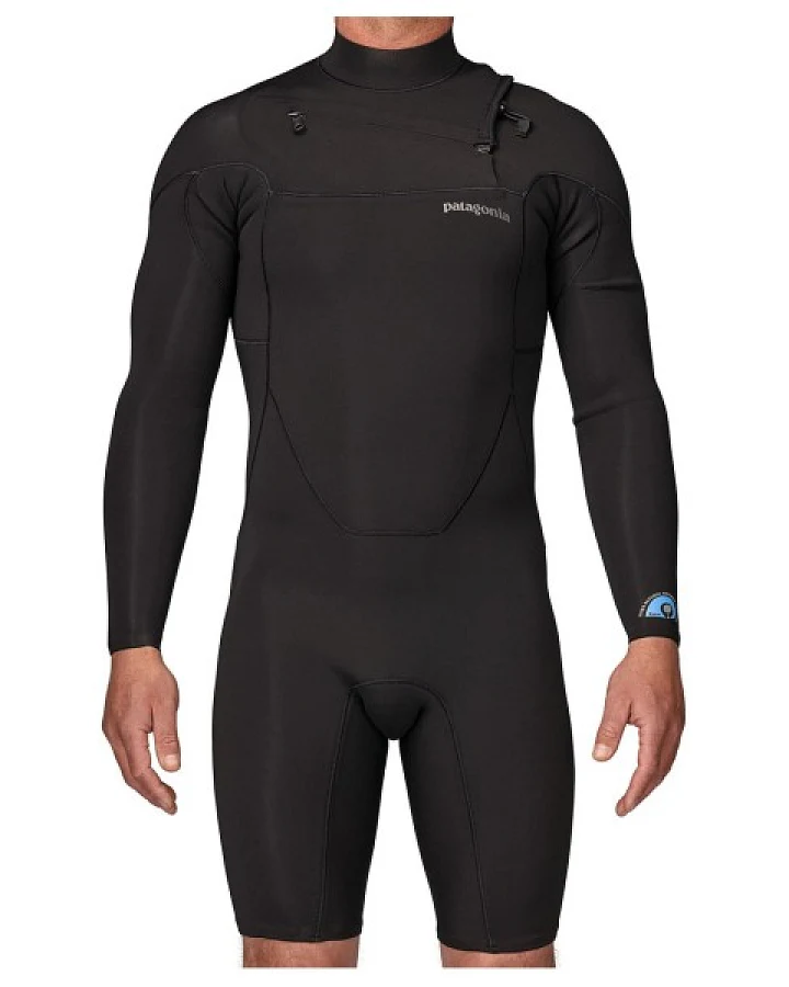 Patagonia - Regulator Lite Front-Zip L/S Spring Suit - Lycra Gr XL schwarz