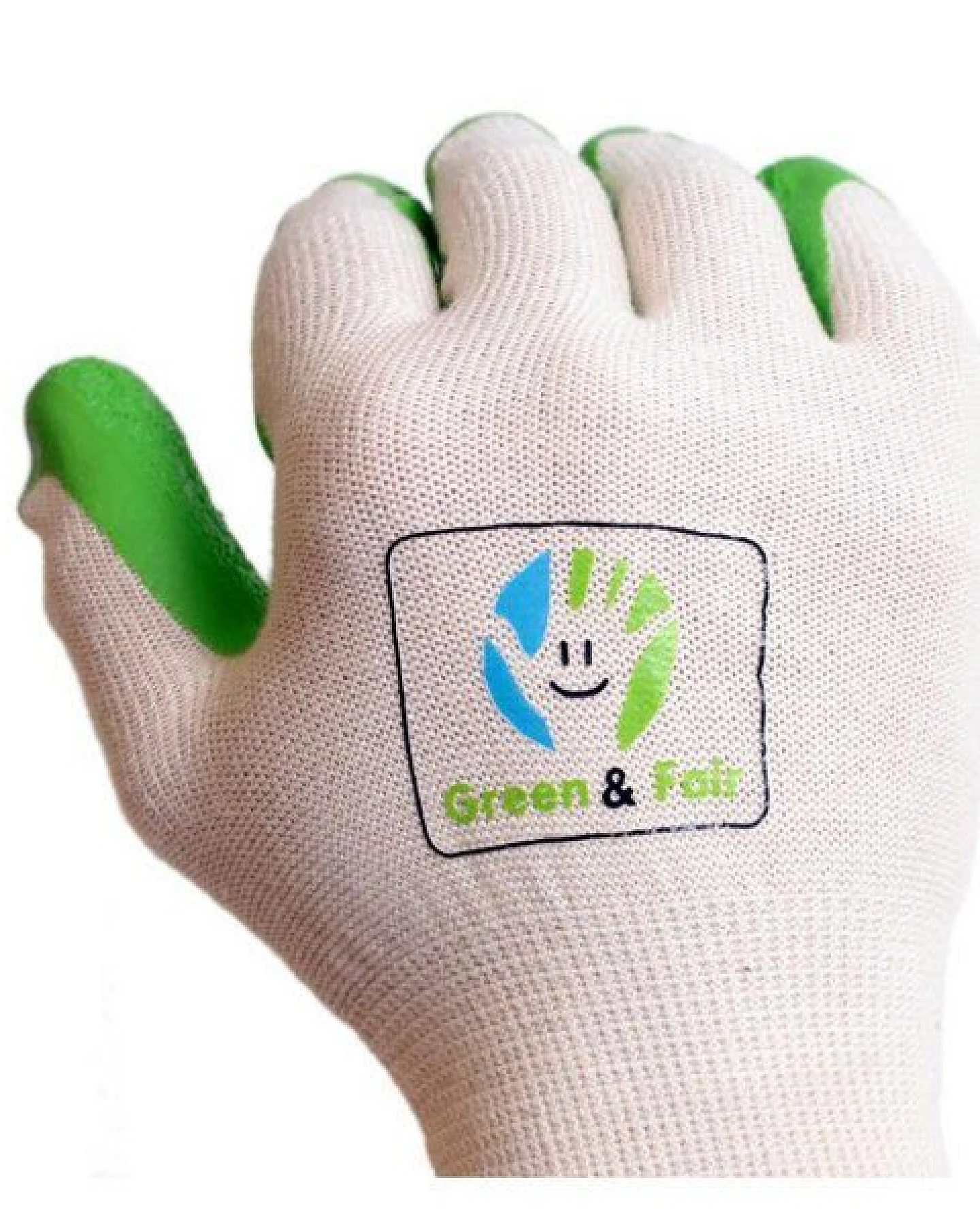 GREEN&FAIR - Gartenhandschuhe aus FSC-zertifiziertem Naturkautschuk und Bio-Baumwolle – Ansicht 2