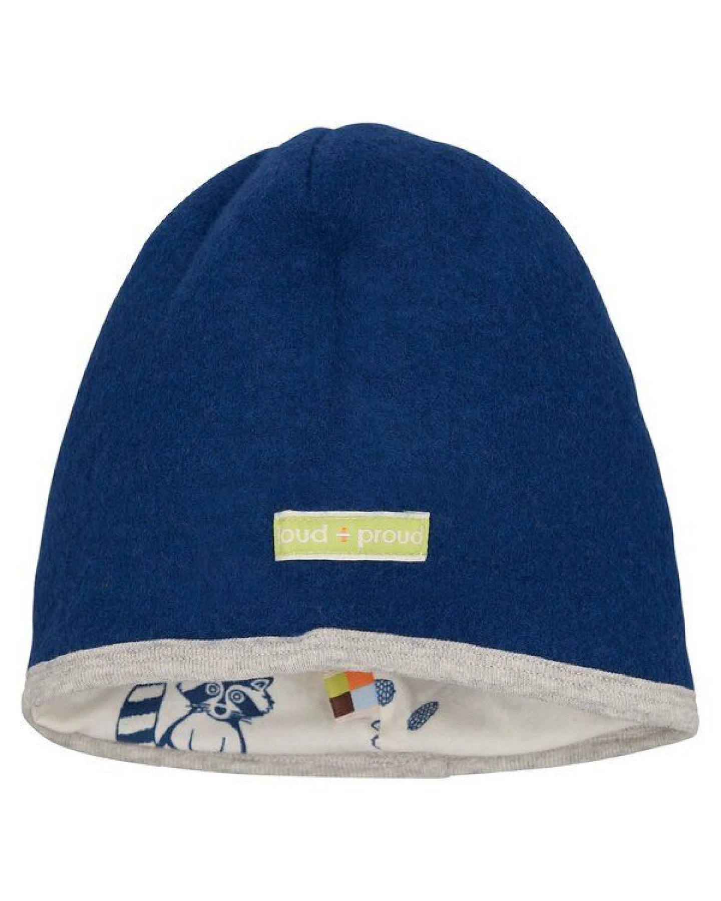 loud + proud Babys & Kinder Mütze Wollfleece, GOTS-zertifiziert – Ansicht 3
