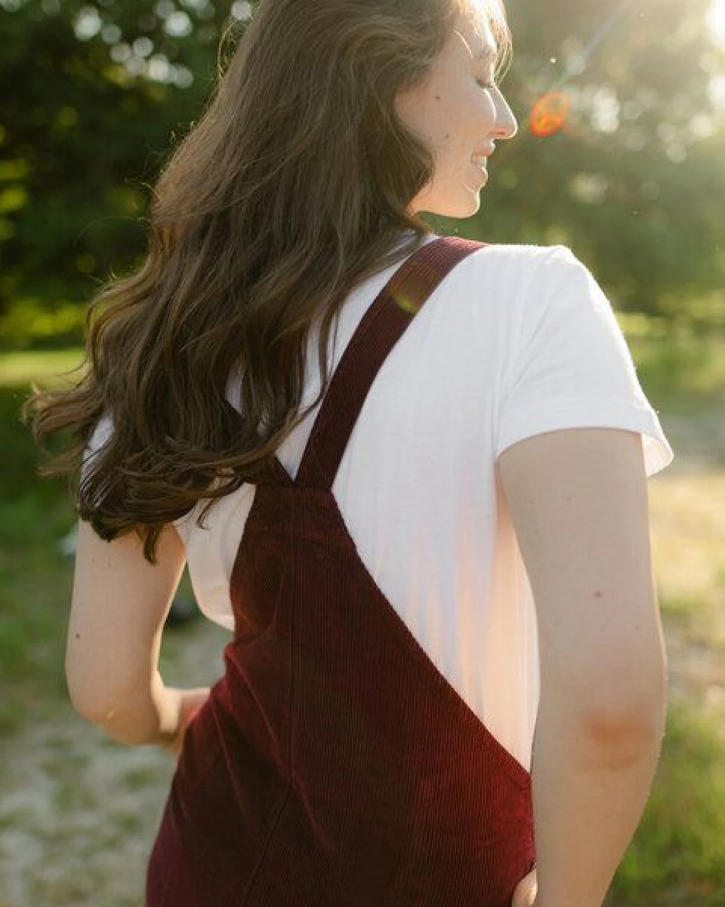 NORDLICHT Damen Cord Kleid Latzkleid aus 100% Bio-Baumwolle MIKA – Ansicht 3