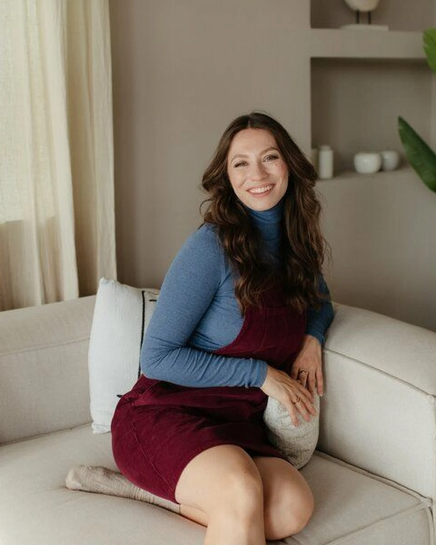 NORDLICHT Damen Cord Kleid Latzkleid aus 100% Bio-Baumwolle MIKA – Ansicht 4