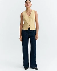Produktseite: thinking mu Damen Weste - Alisa Top- aus Bio-Baumwolle