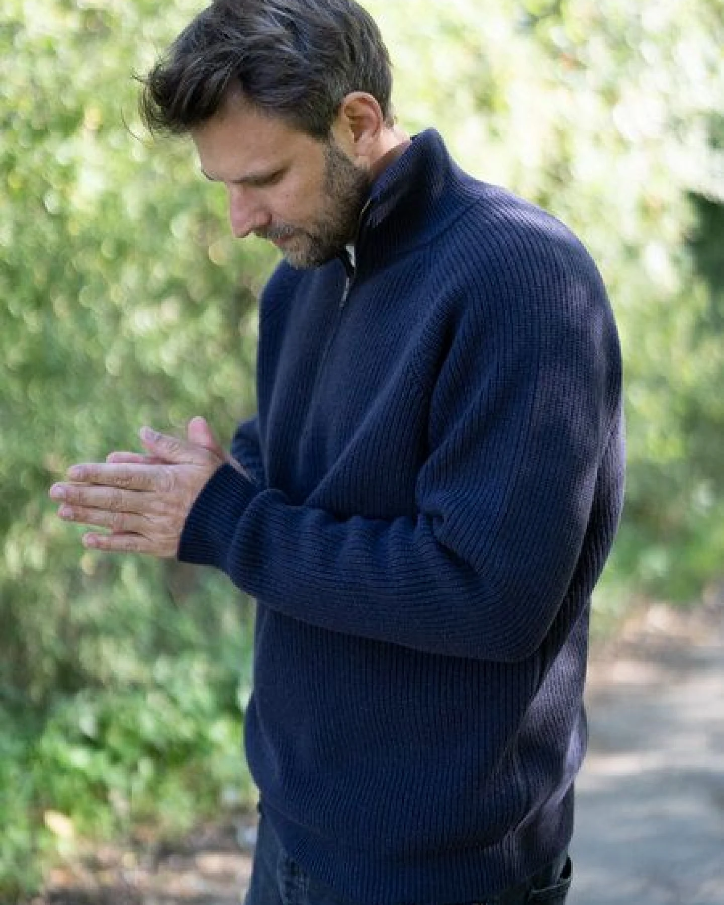FUXBAU Männer Merino Troyer – Ansicht 3