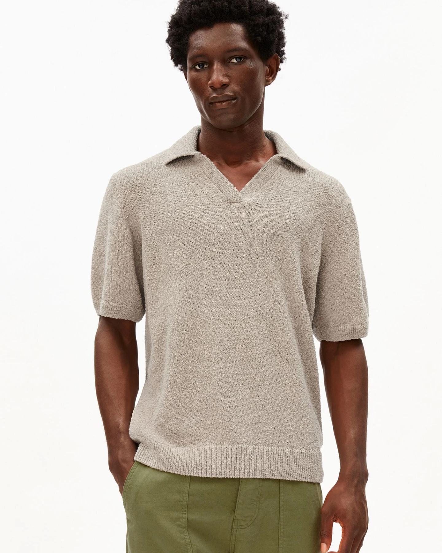 ARMEDANGELS Poloshirt BOUCLE – Ansicht 2