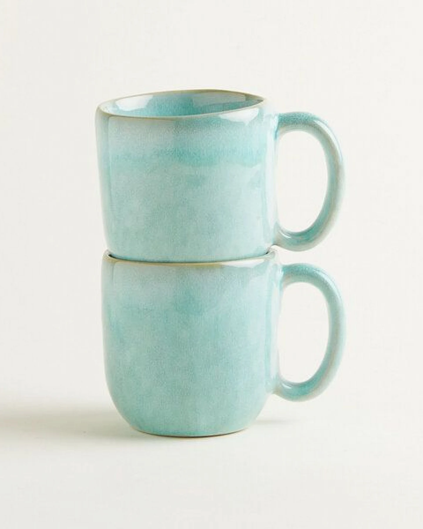 onomao Handgemachte Tasse mit Henkel aus Steinzeug – Ansicht 4