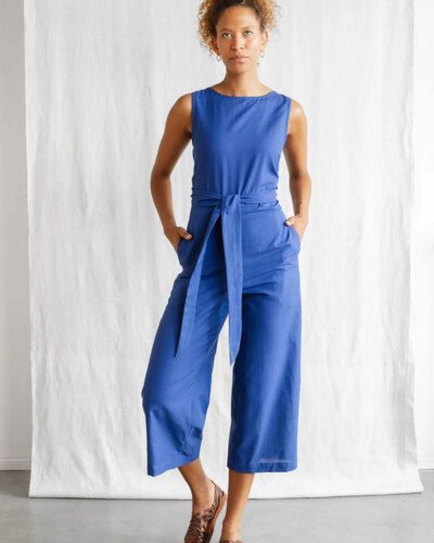 Jyoti - Fair Works Bio-Baumwoll Jumpsuit Anusha – Ansicht 3