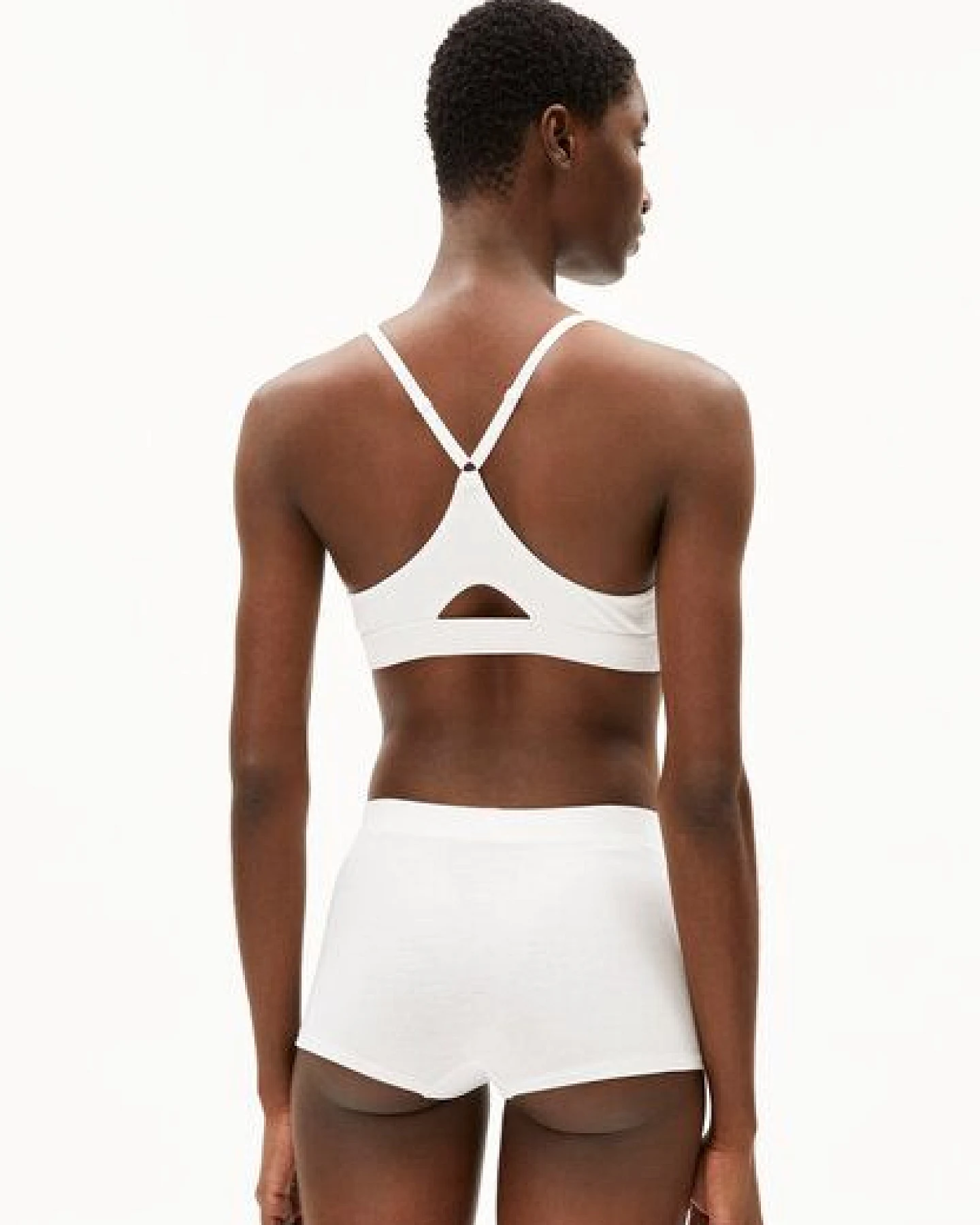 ARMEDANGELS TOVAA RIB Damen Ripp-Bralette aus Bio-Baumwoll Mix – Ansicht 2