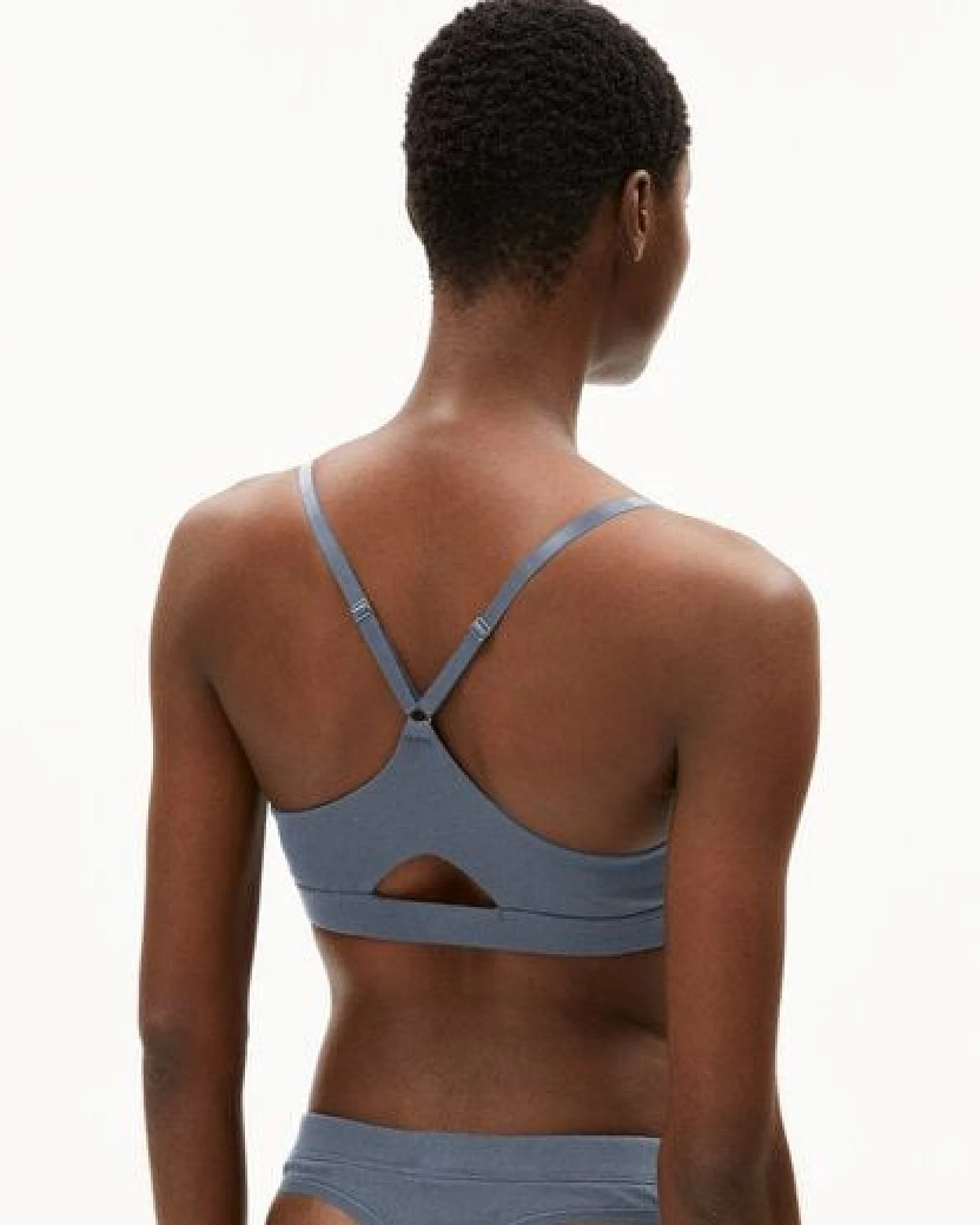 ARMEDANGELS TOVAA RIB Damen Ripp-Bralette aus Bio-Baumwoll Mix – Ansicht 2