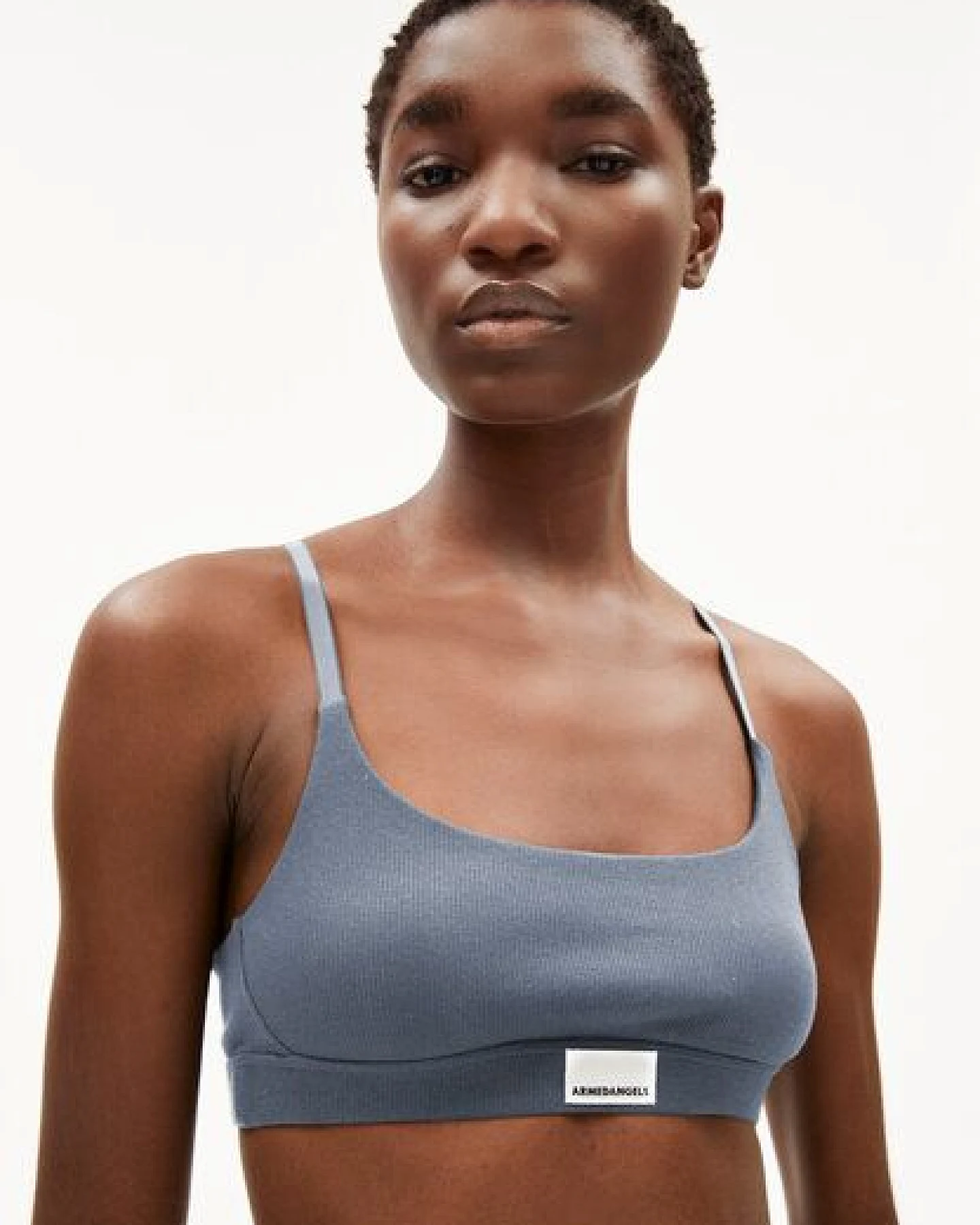 ARMEDANGELS TOVAA RIB Damen Ripp-Bralette aus Bio-Baumwoll Mix – Ansicht 3