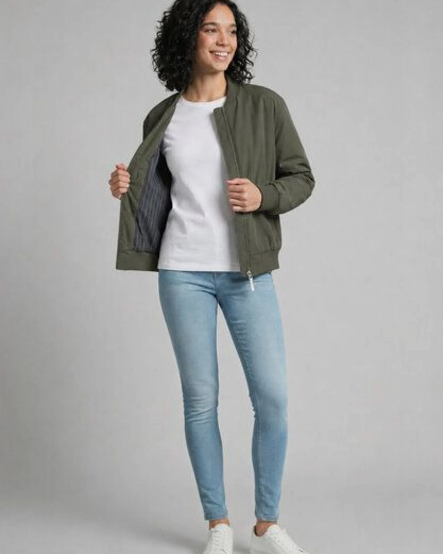 derbe Übergangsjacke „Blousholm Pinstripe“ – Ansicht 4