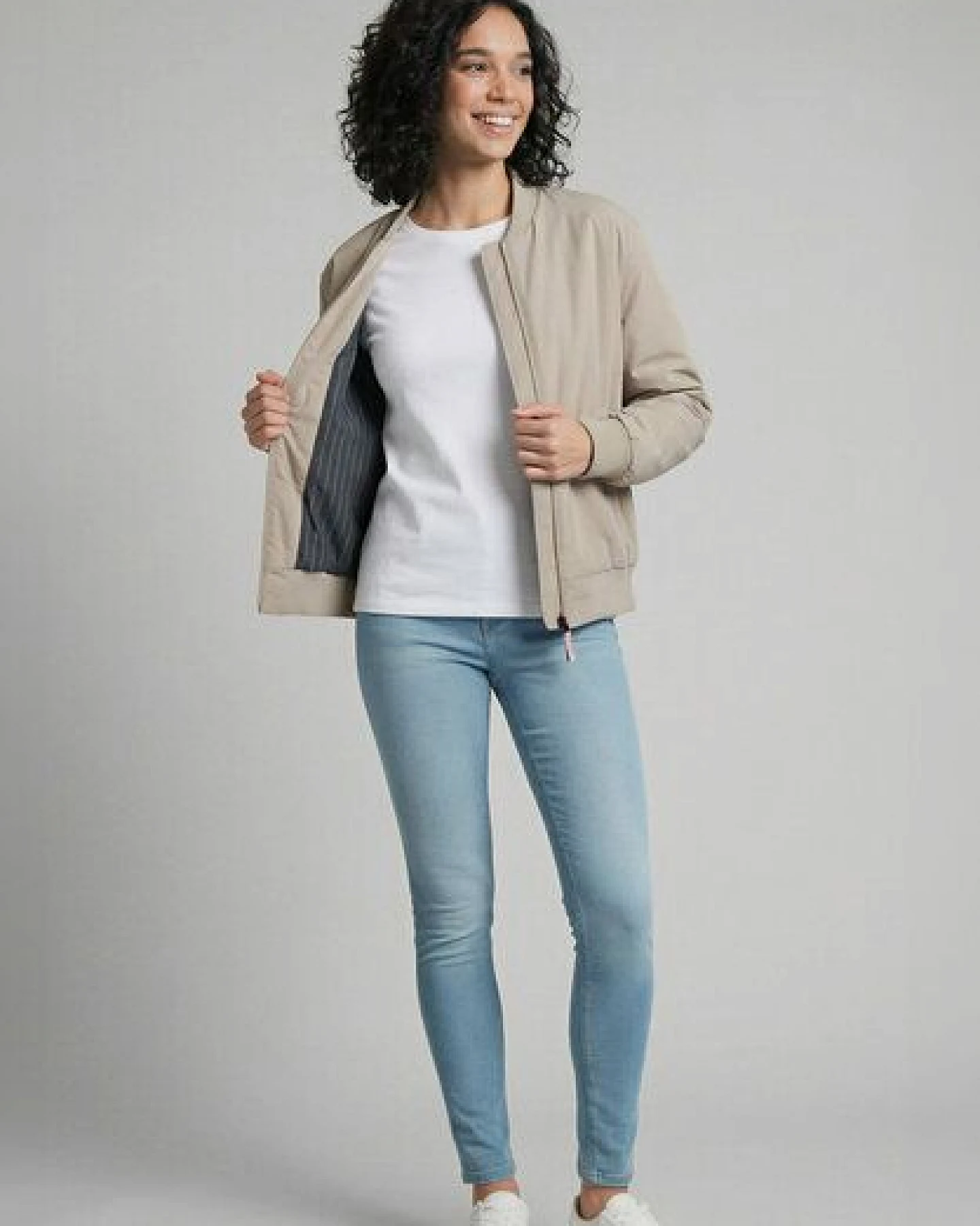 derbe Übergangsjacke „Blousholm Pinstripe“ – Ansicht 4