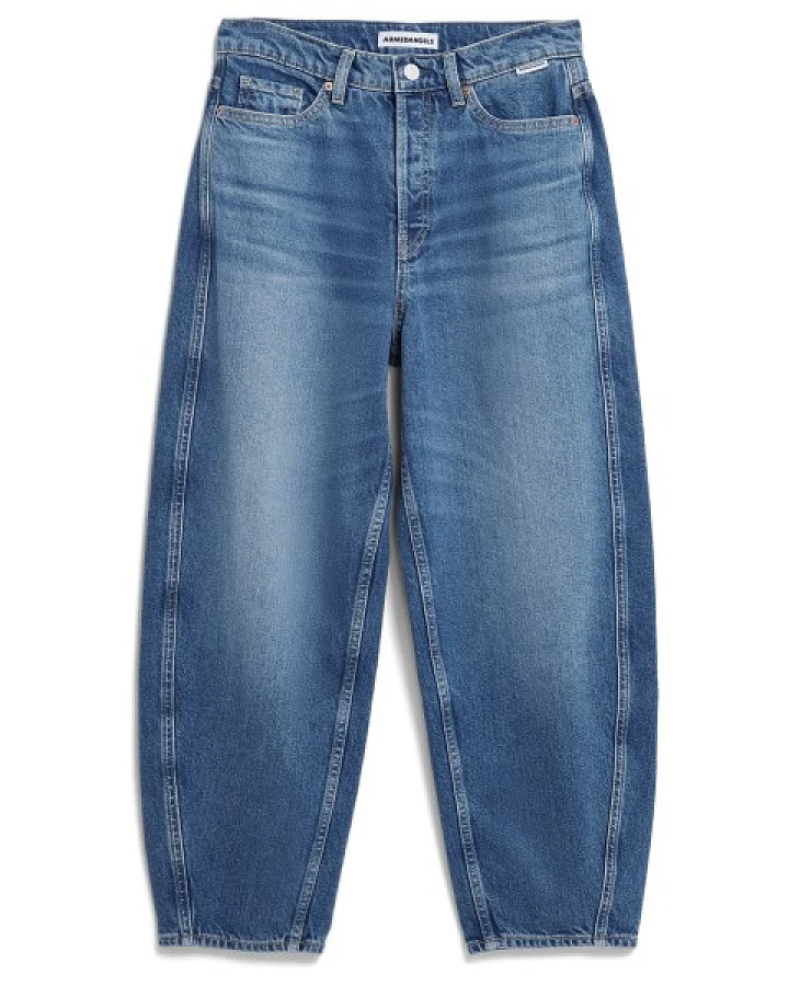 ARMEDANGELS - Women's Baarly Barrel Jeans - Jeans Gr 42 - Length: 32 blau