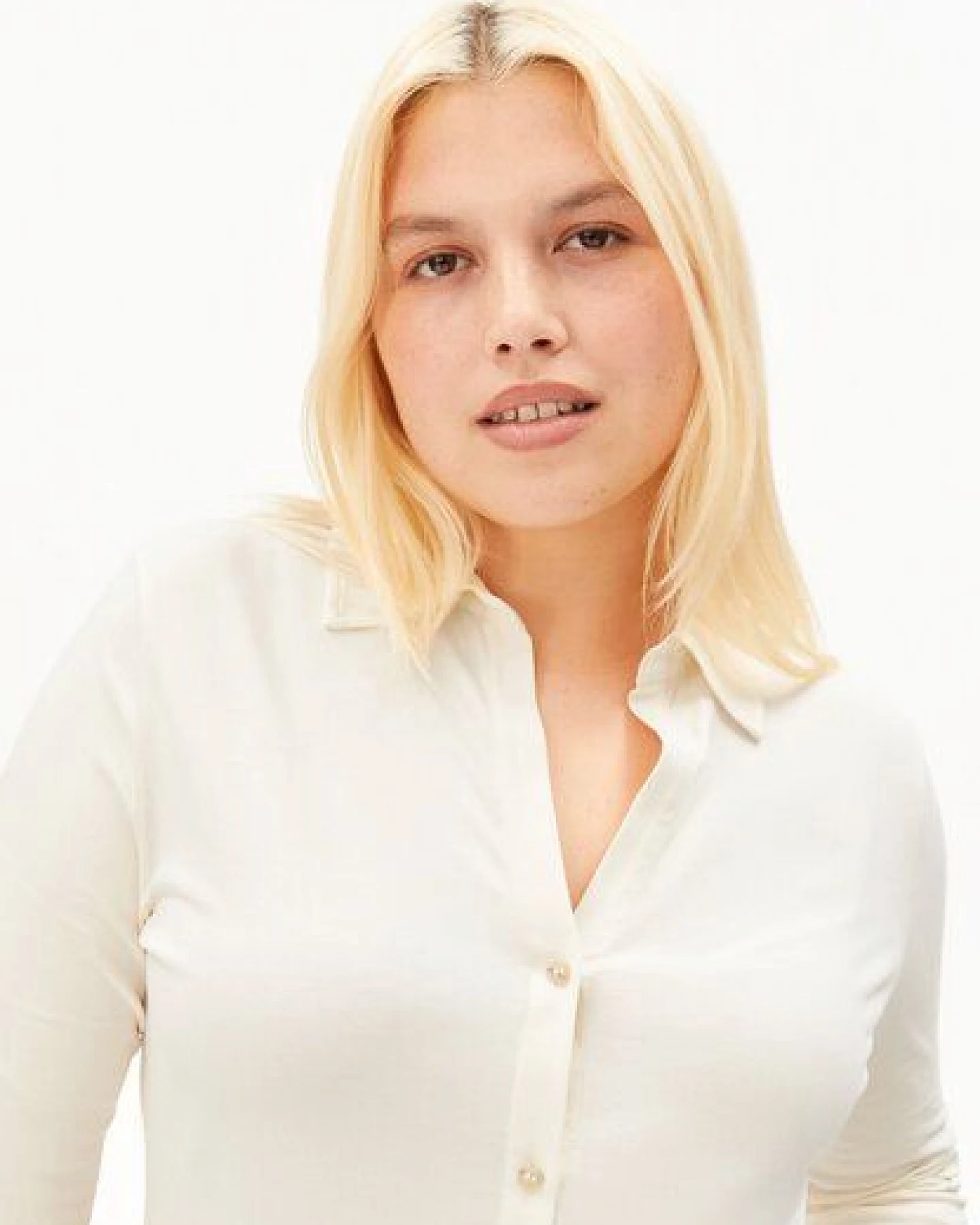 ARMEDANGELS NALAANNIA Damen Bluse aus Bio-Baumwoll Mix – Ansicht 3