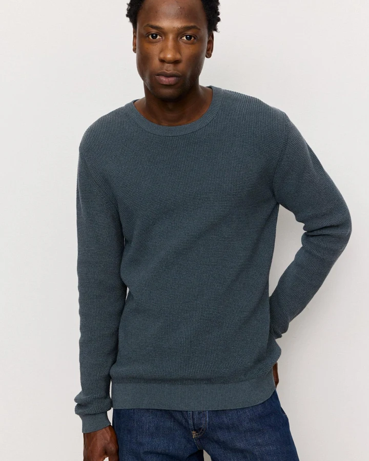 Recolution Herren vegan Pullover Bacopa Teal