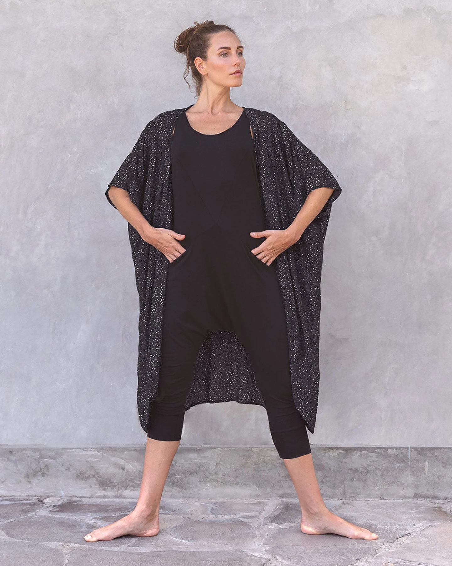 Jaya Organics Jumpsuit Tori - Black L – Ansicht 4