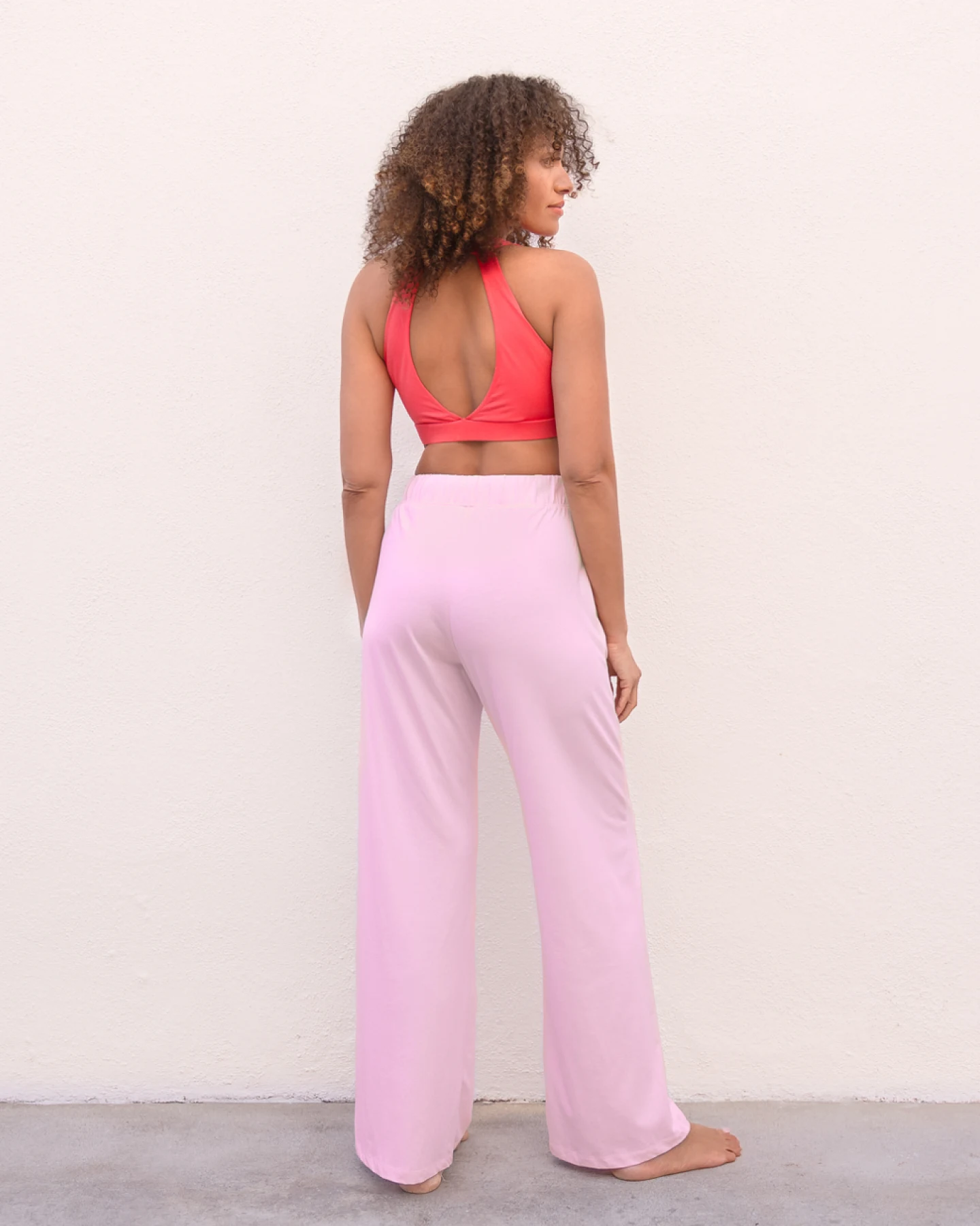 Jaya Organics Yogahose Kairo - Light Rose S – Ansicht 2