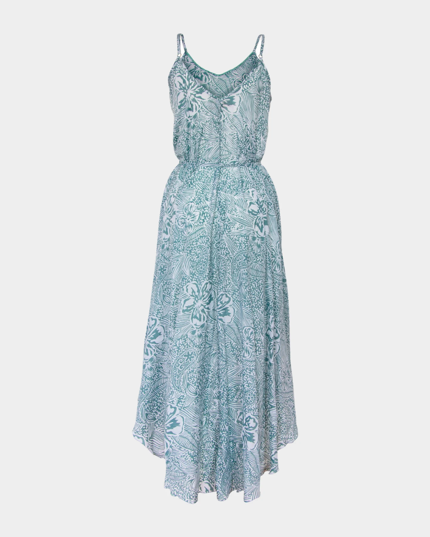 Jaya Organics Maxi-Dress Estelle - Hawaii green M/L – Ansicht 3
