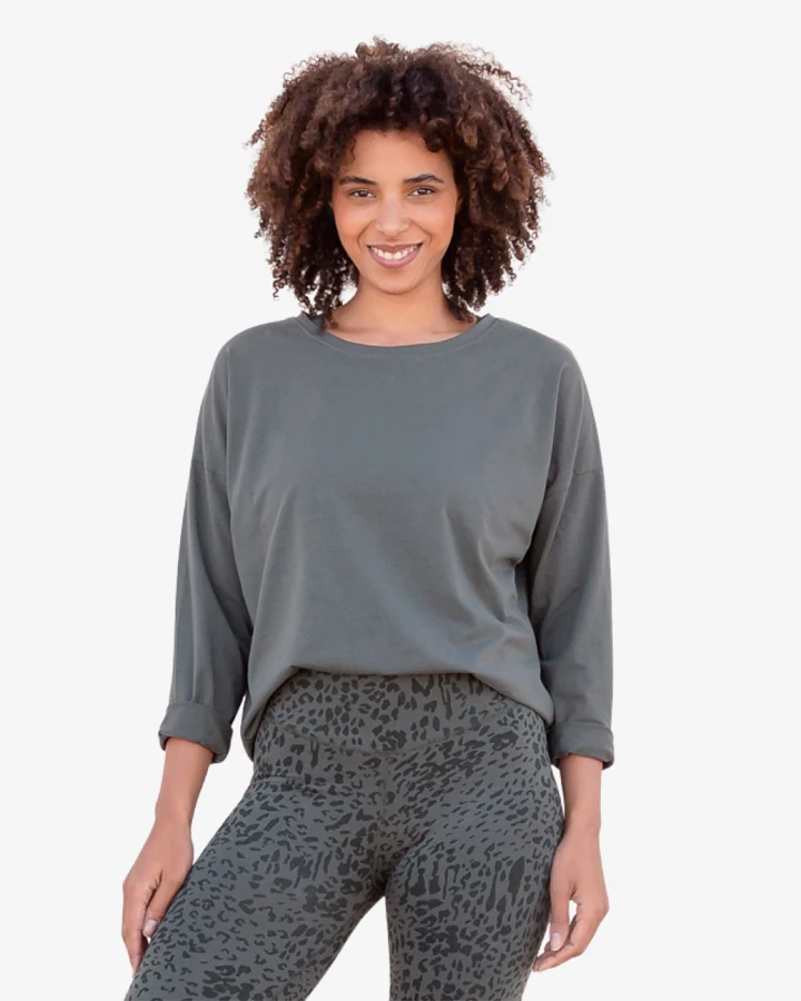 Jaya Organics Longsleeve Koncy - Forest L
