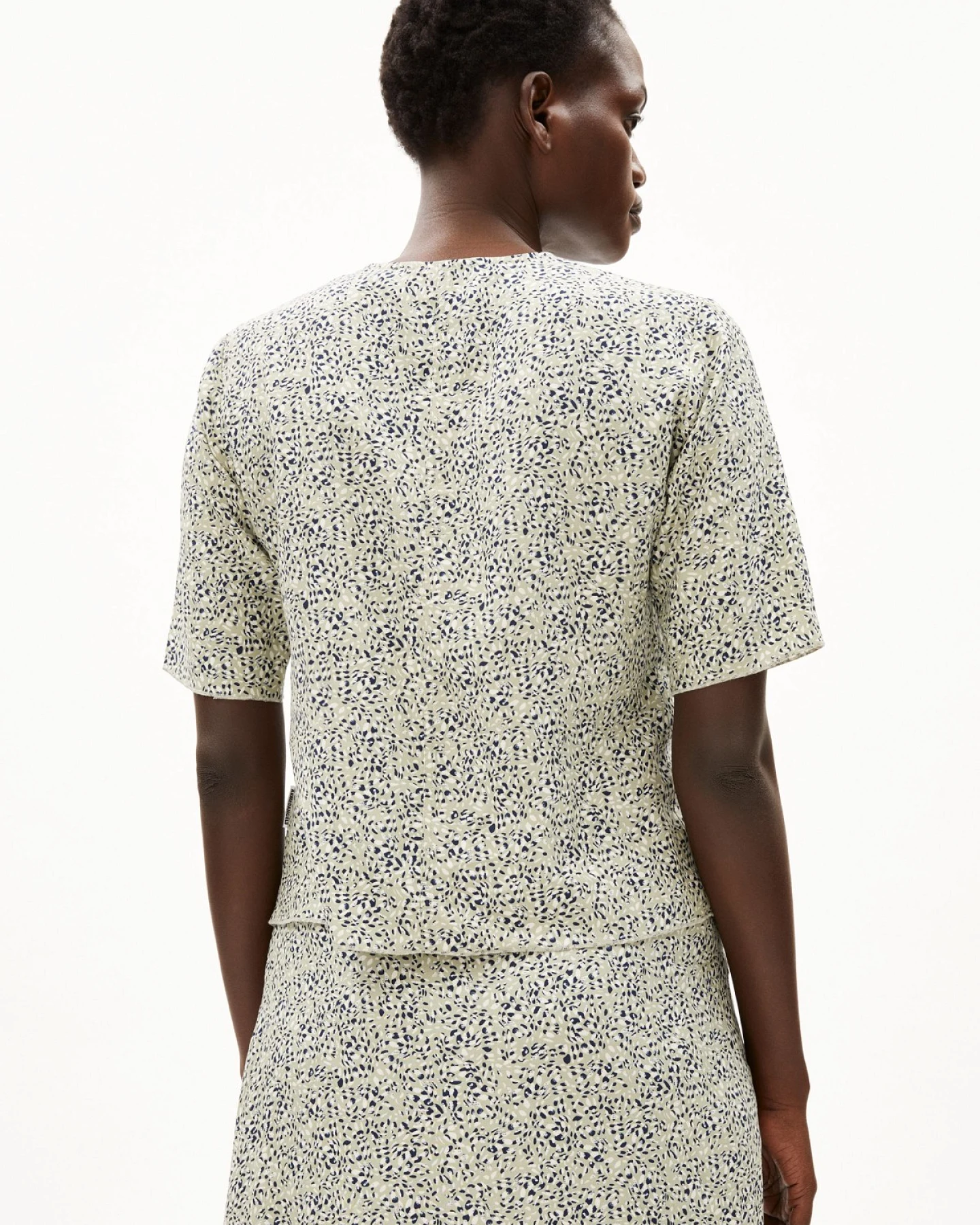 Bluse Ewaniaa Waterdrop Grün – Ansicht 5