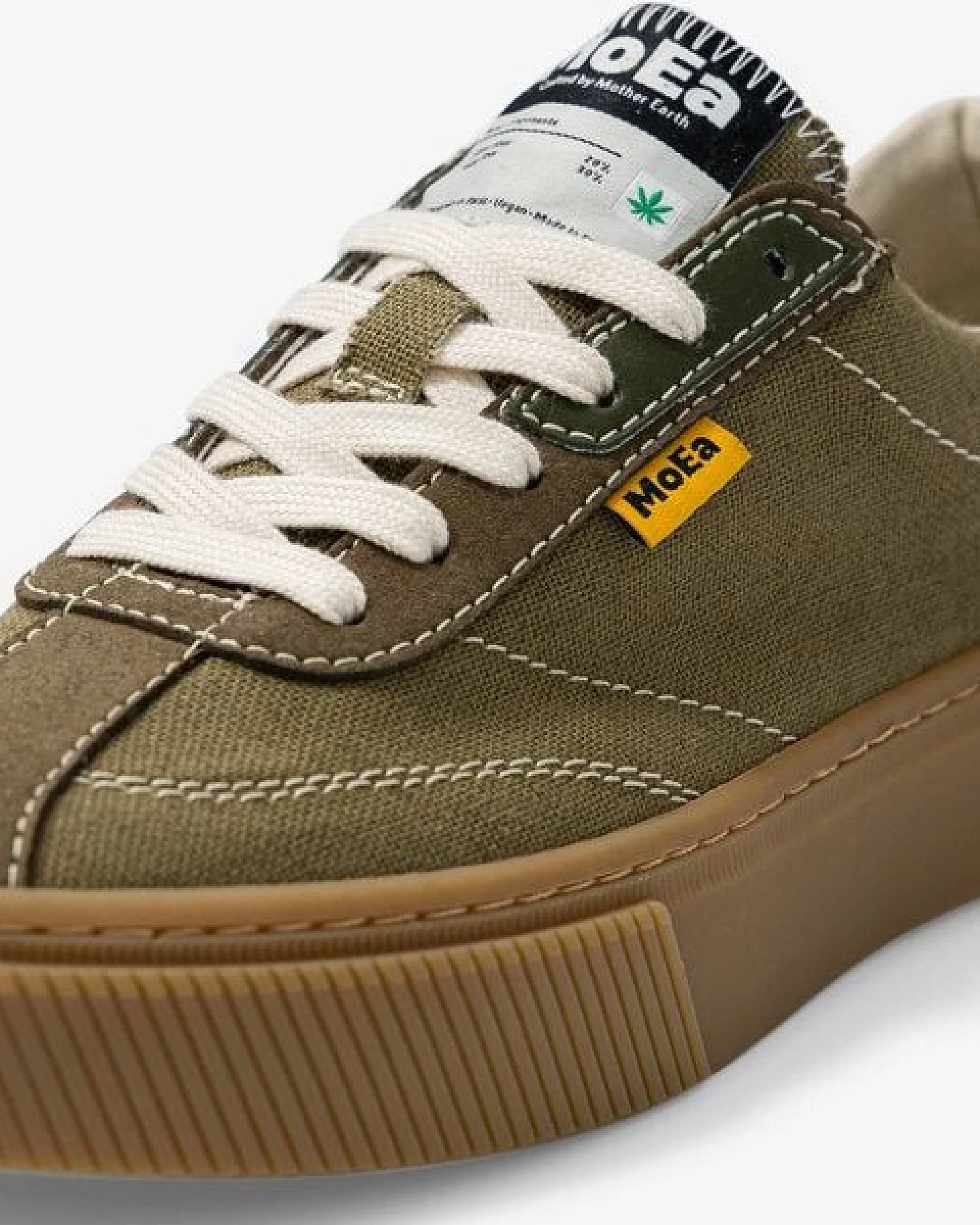 MoEa Sneakers GEN4 - Hemp Khaki – Ansicht 4