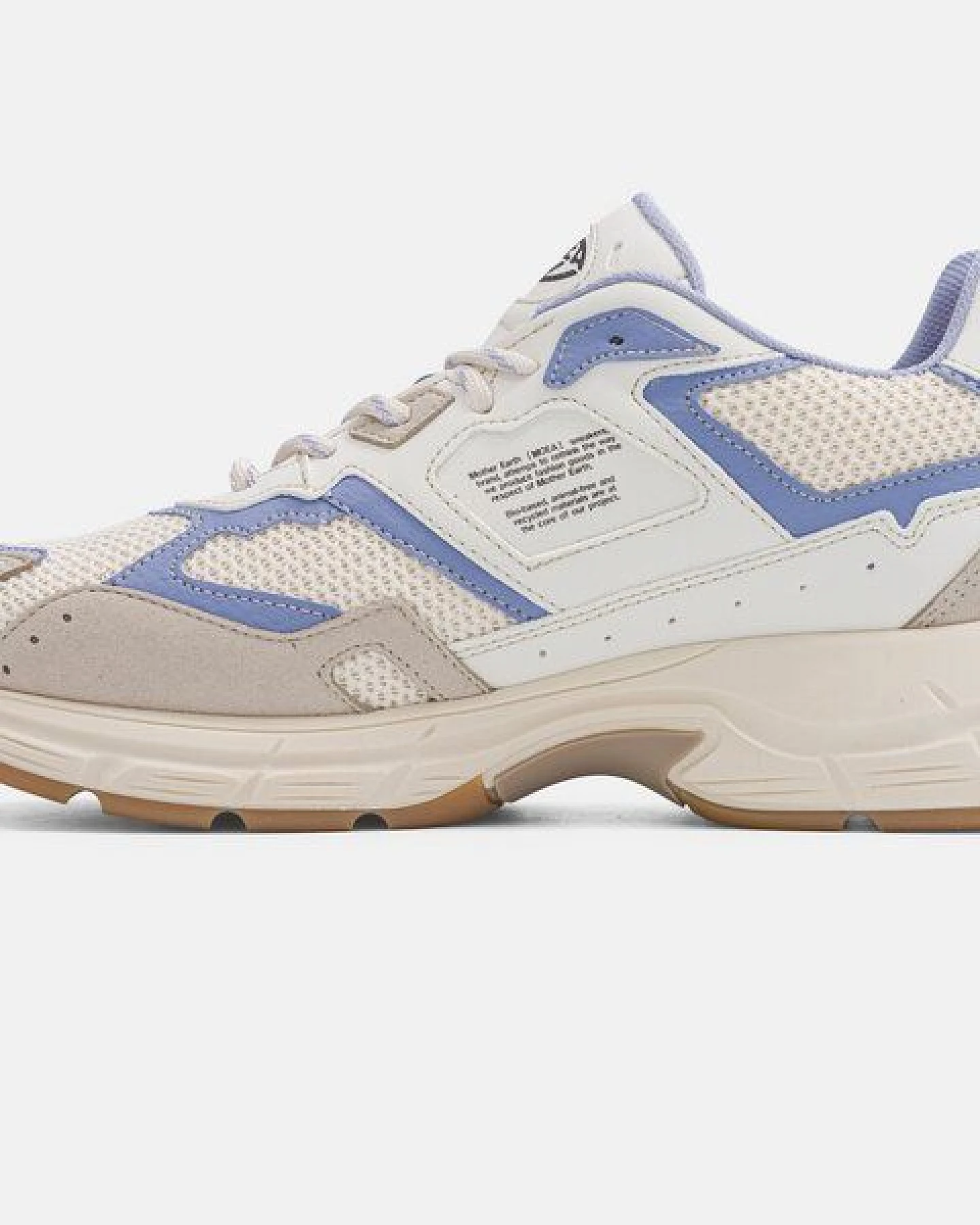 MoEa Sneakers Rush - Beige & Lila - Orange – Ansicht 4