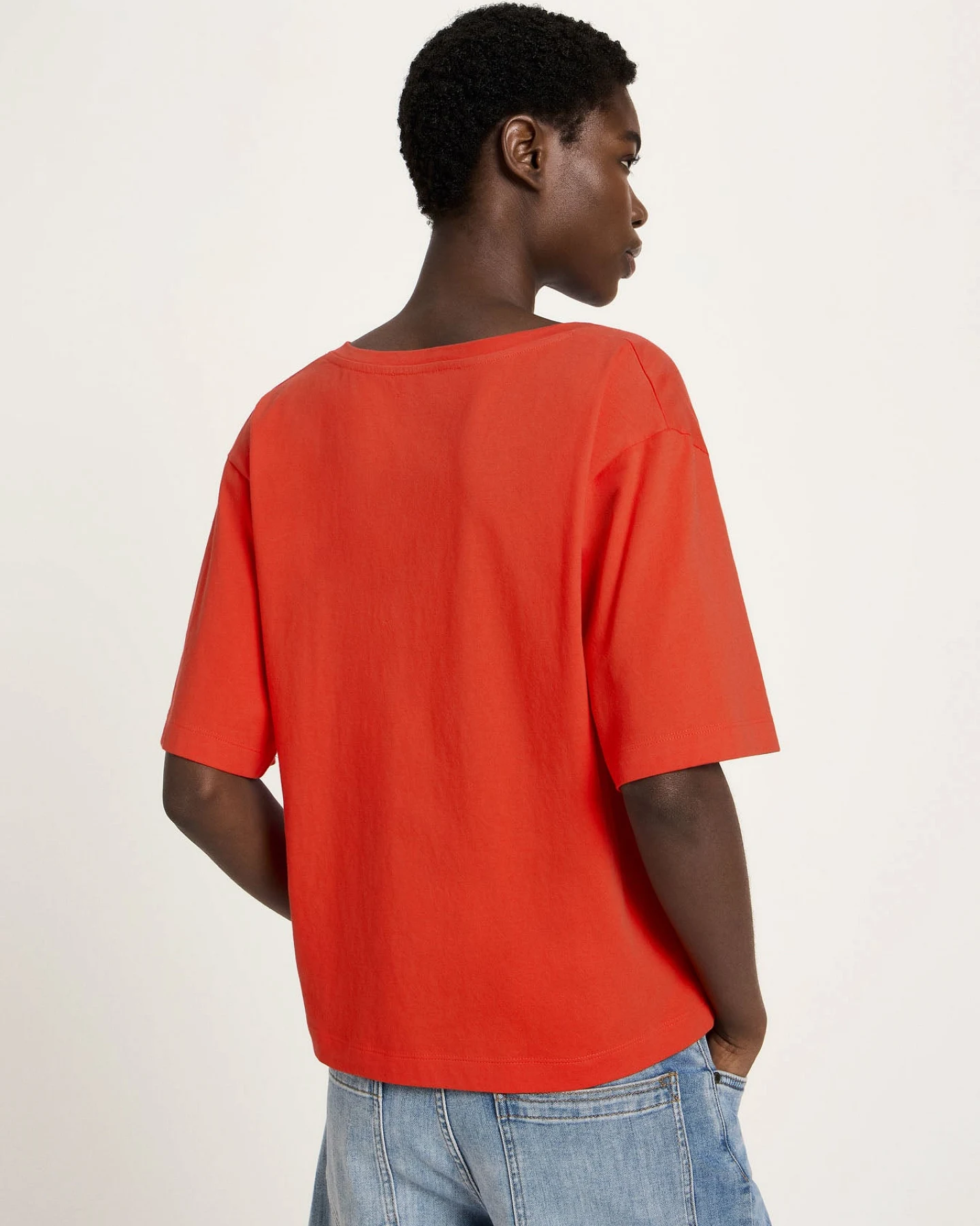 Shirt mit V-Ausschnitt (GOTS) – Ansicht 5