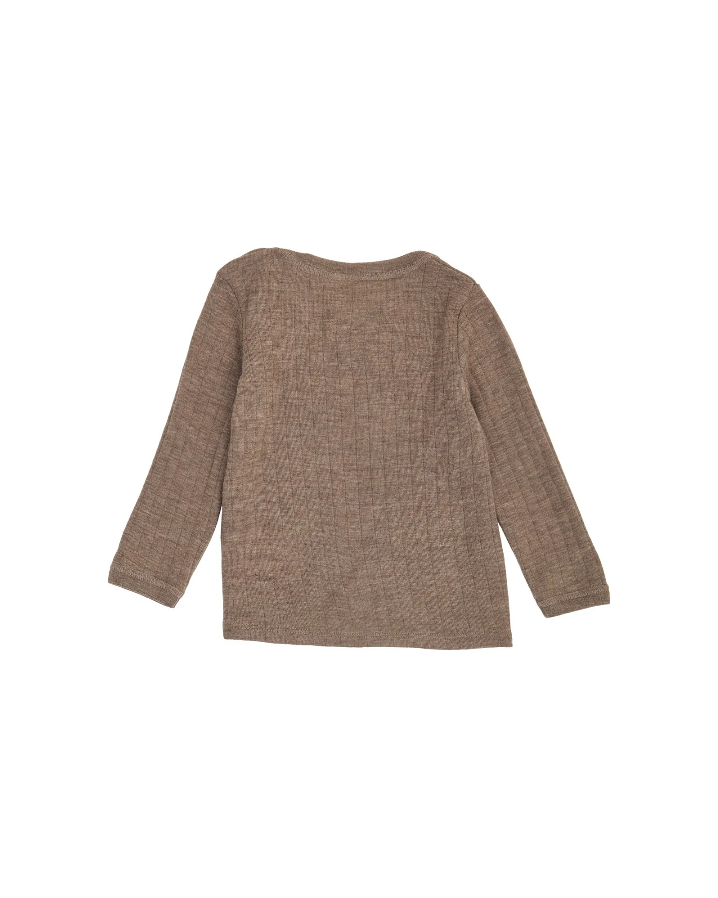 Baby Langarmshirt SW rip Walnut melange Gr. 74 – Ansicht 2