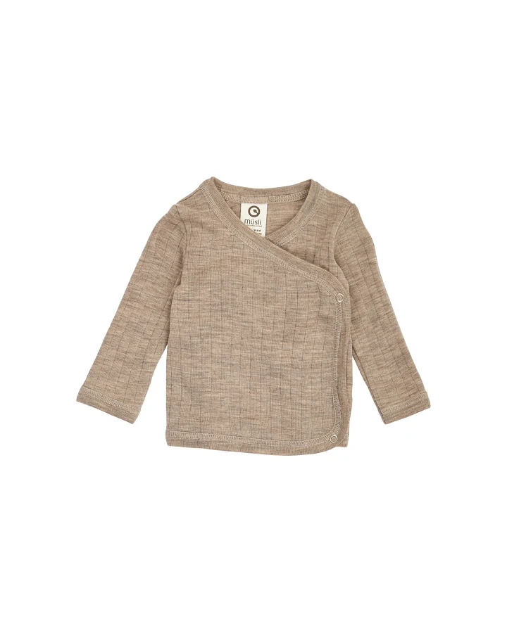 Baby Wickeljacke SW rip Balsam melange Gr. 50