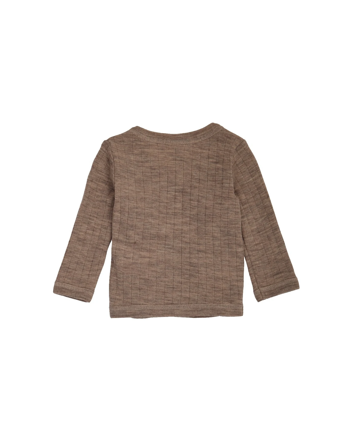 Baby Wickeljacke SW rip Walnut melange Gr. 68 – Ansicht 2