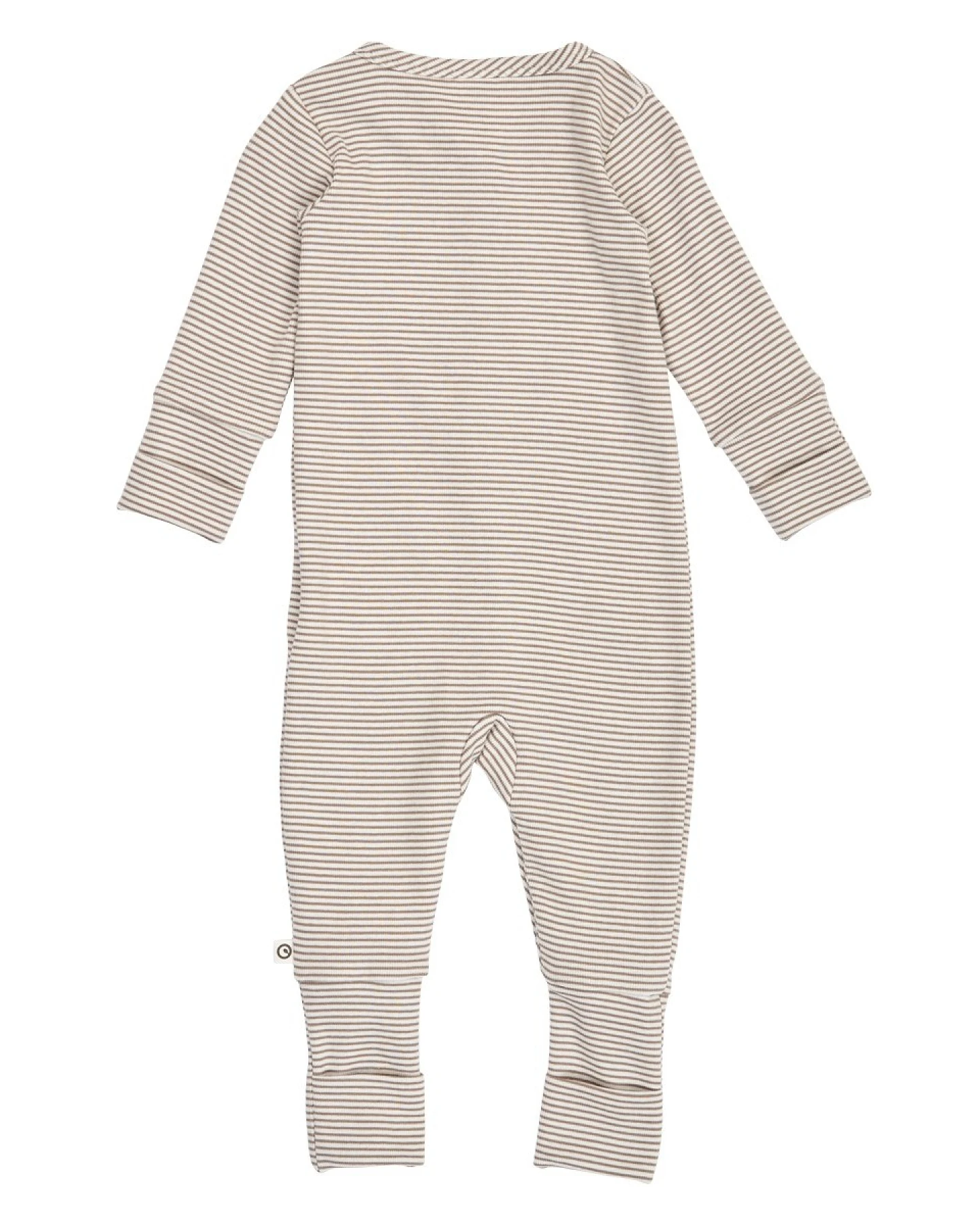 Baby Strampler rip Balsam cream/Walnut Gr. 50 – Ansicht 2