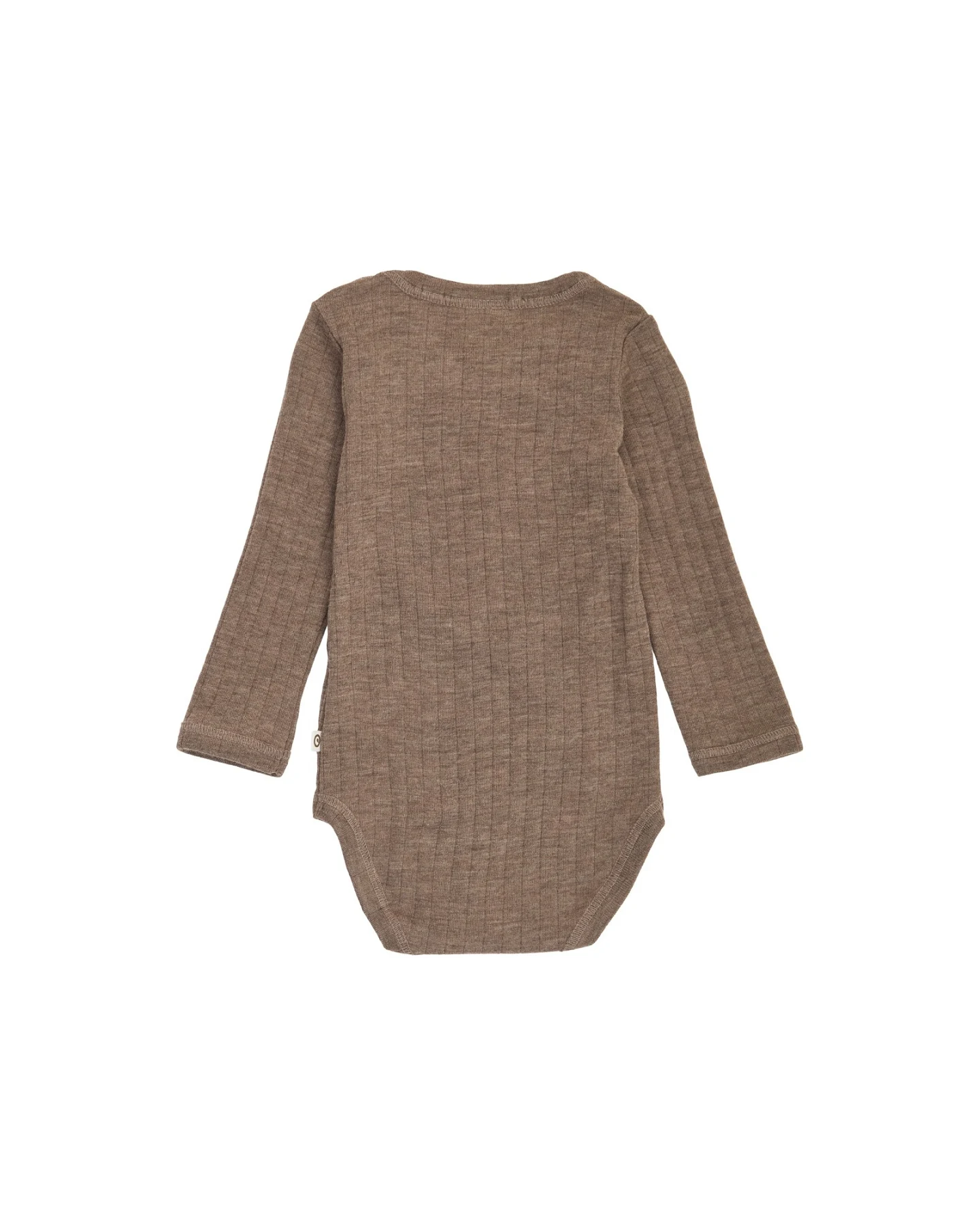 Langarmbody SW rip Walnut melange Gr. 92 – Ansicht 2
