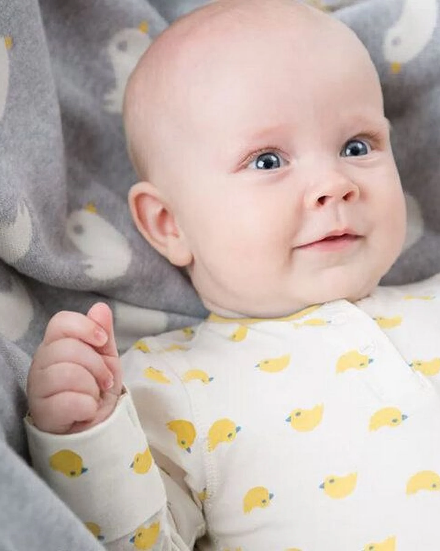 Frugi Baby-Nachthemd Enten Bobbing Along / Baby-Schlafsack – Ansicht 2
