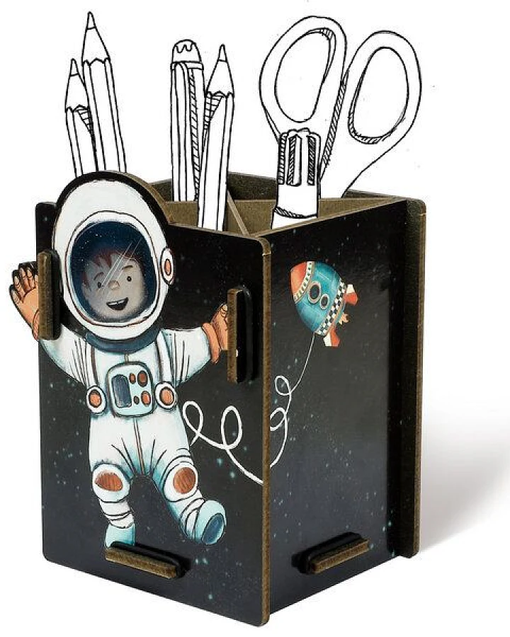 Produktseite: WERKHAUS Stiftebox Astronaut
