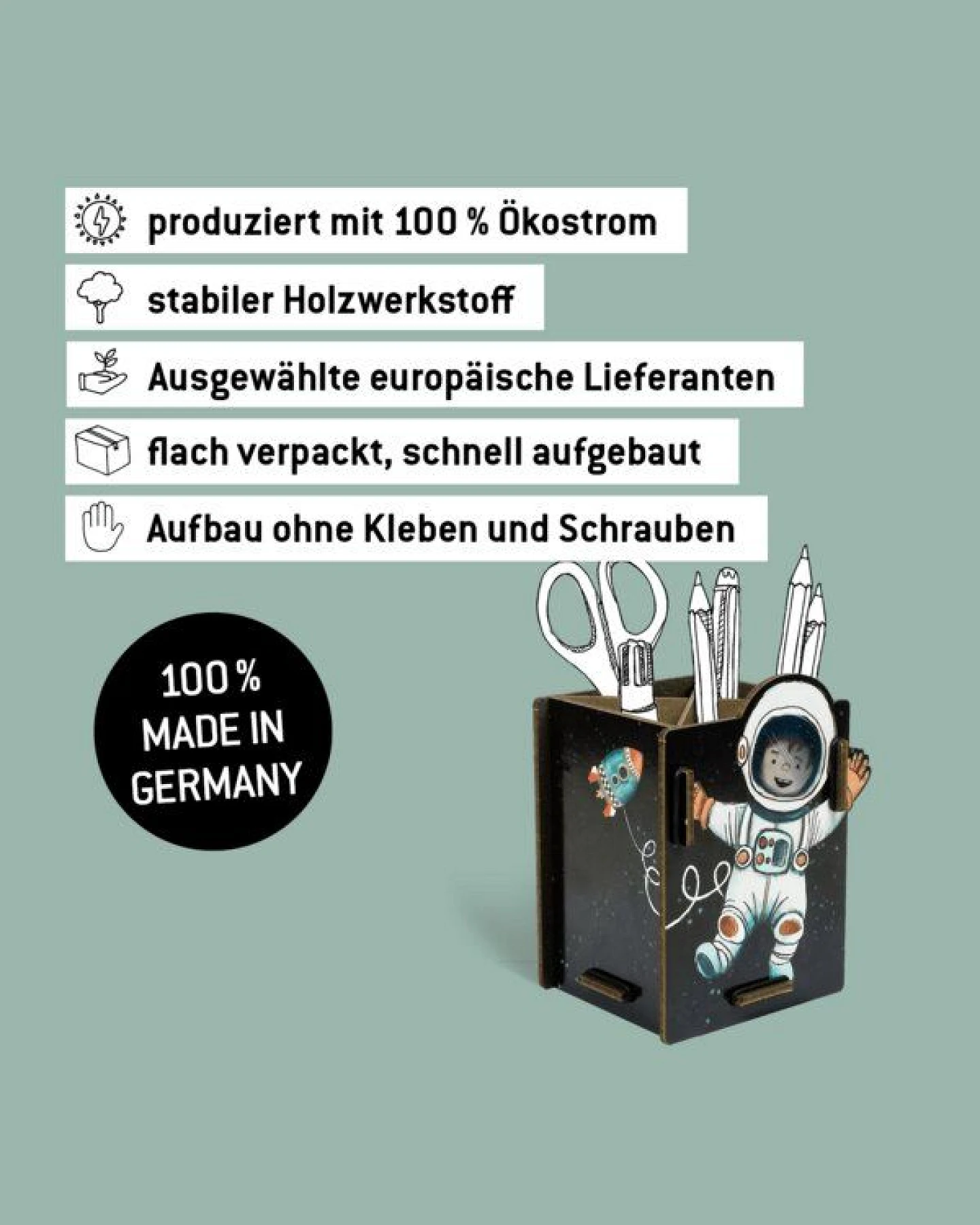 WERKHAUS Stiftebox Astronaut – Ansicht 2