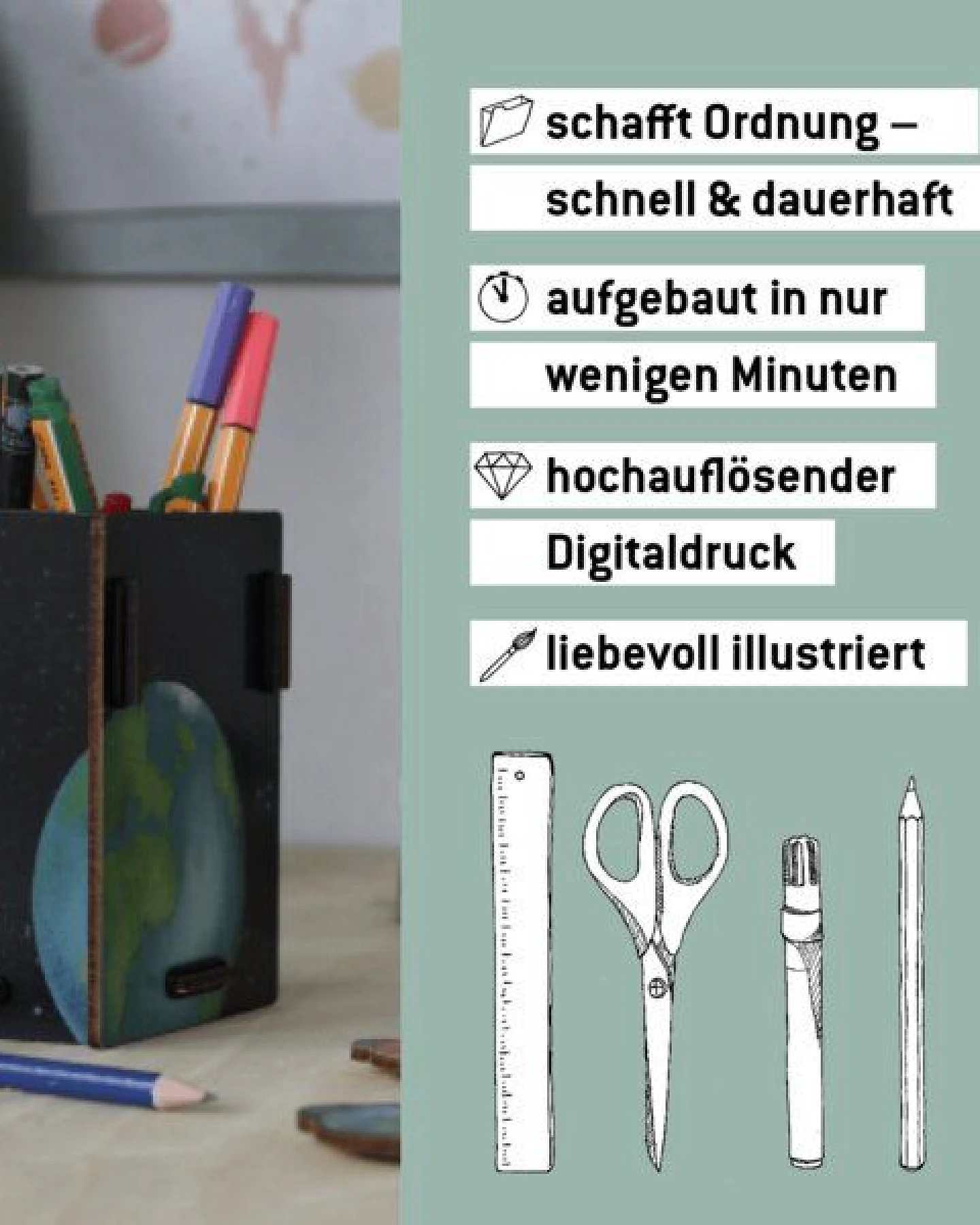 WERKHAUS Stiftebox Astronaut – Ansicht 3