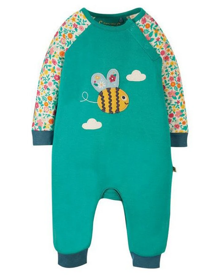 Frugi Baby-Strampler Cameron Biene