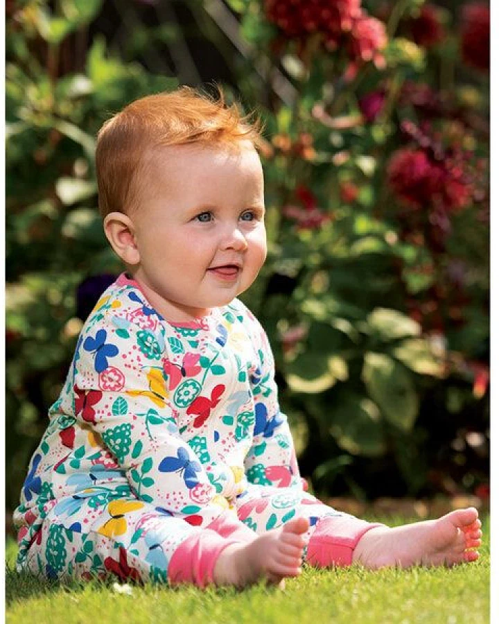 Frugi Strampler Schmetterlinge / Mini Butterflies