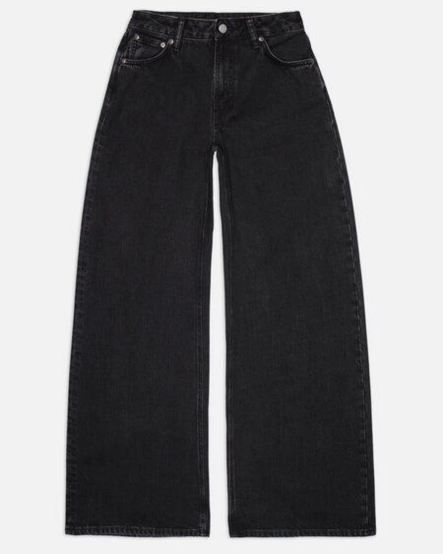 Nudie Jeans Loose Fit Jeans aus Biobaumwolle - Sonic Sue – Ansicht 2