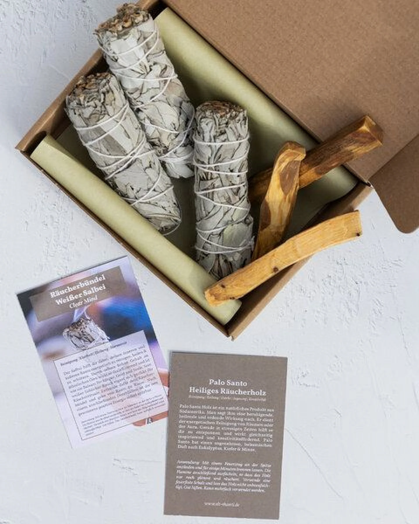 Oh Shanti Räucher-Set Palo Santo & Weißer Salbei – Ansicht 2