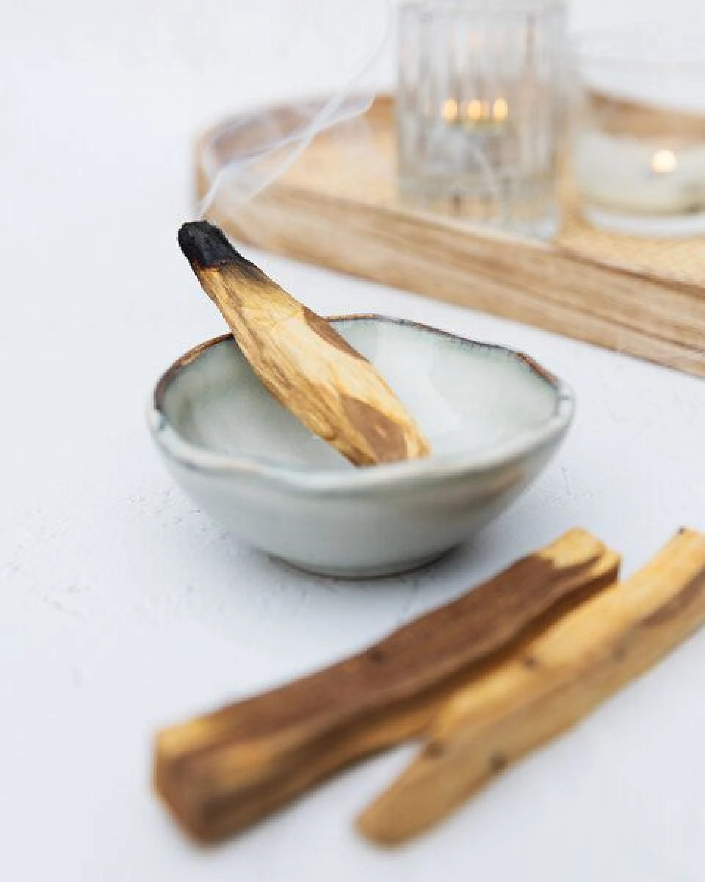 Oh Shanti Räucher-Set Palo Santo & Weißer Salbei – Ansicht 3
