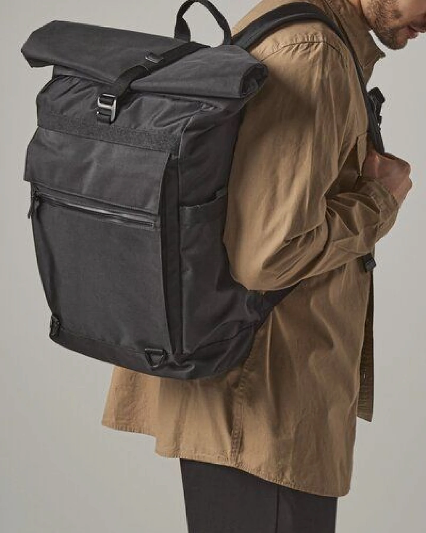 Quadra Axis Roll-Top Backpack Rolltop Notebookfach – Ansicht 2
