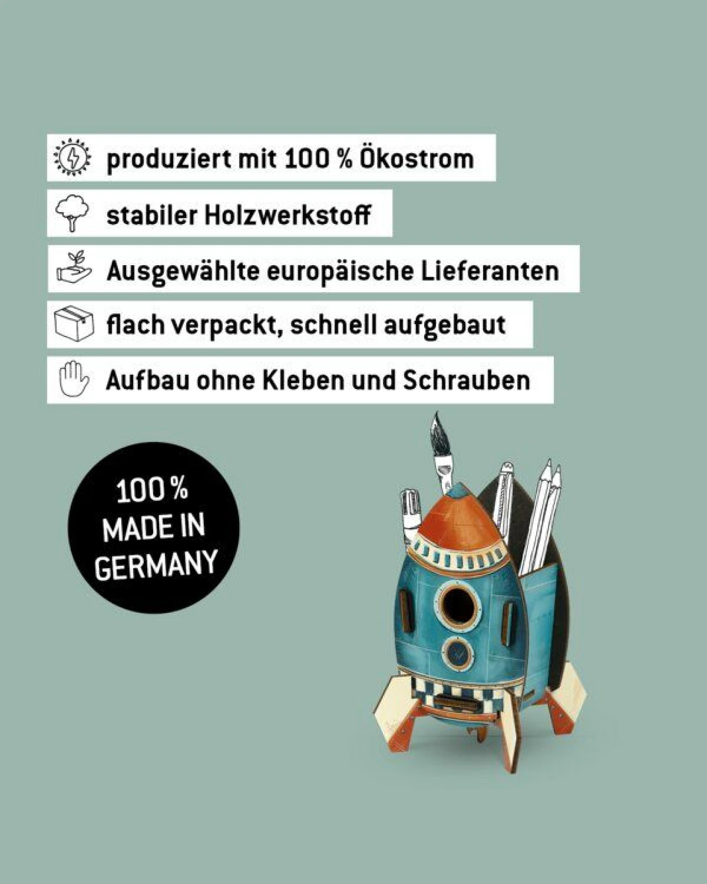 WERKHAUS Stiftebox Rakete – Ansicht 4